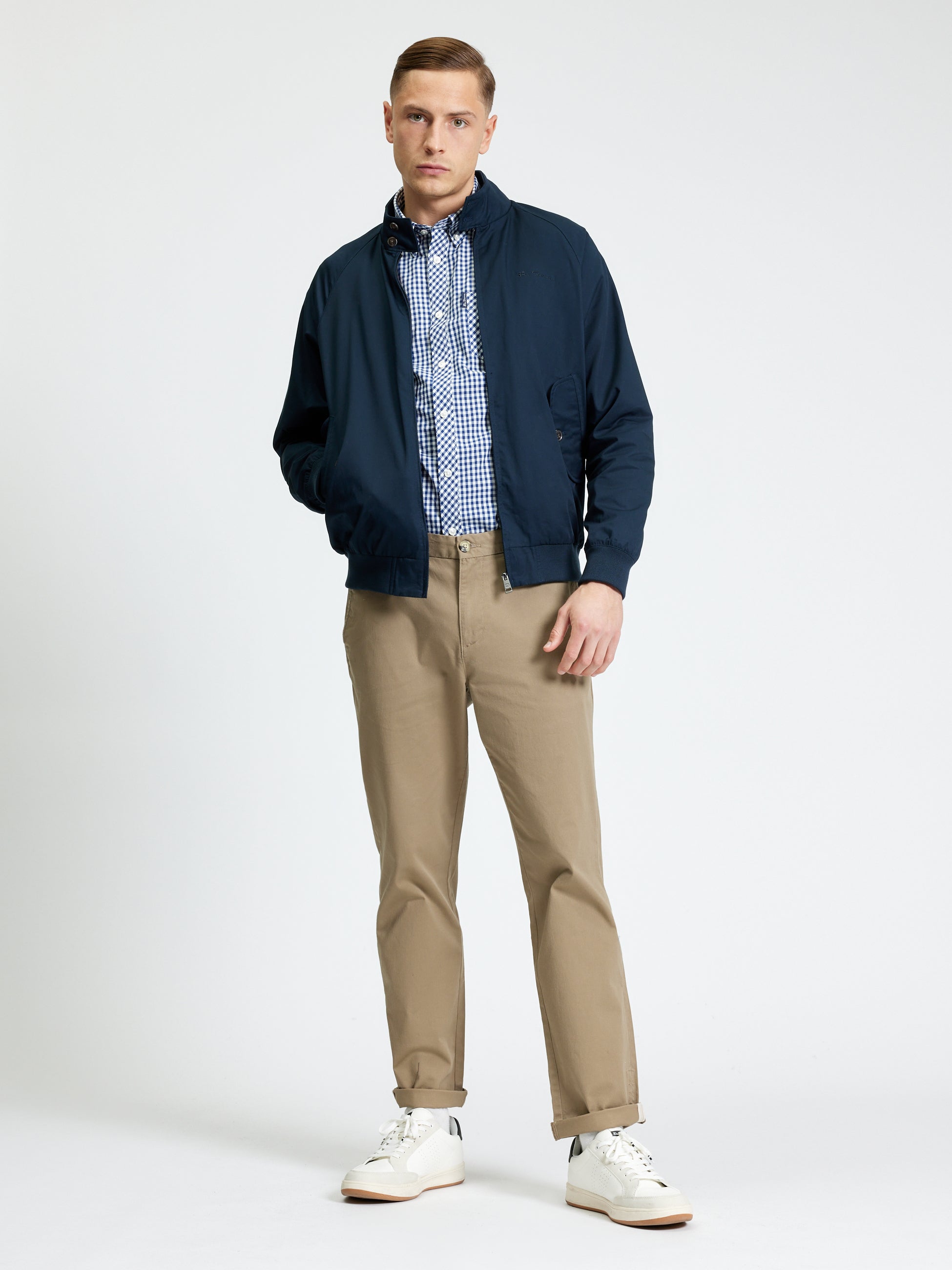 SIGNATURE HARRINGTON Jacket Dark Navy