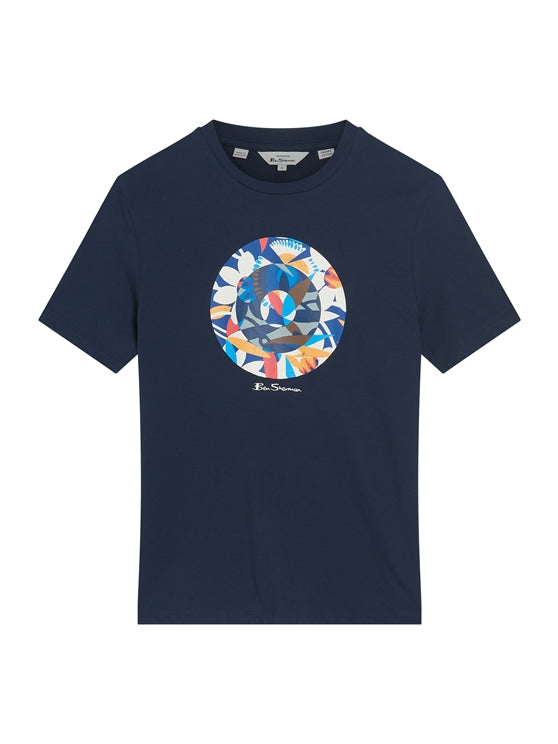 Tropical Target T hirt DARK NAVY