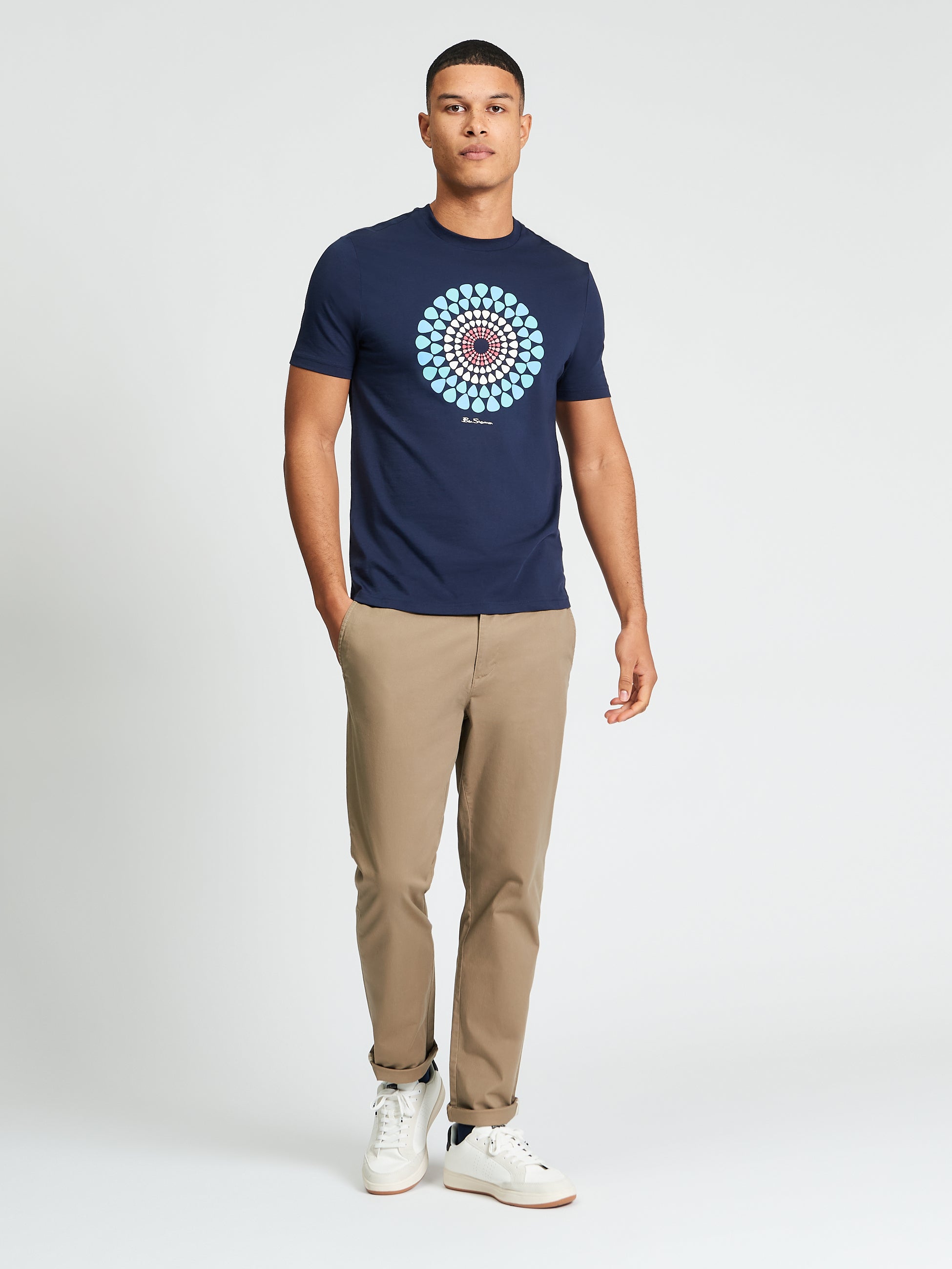 PLECTRUM TARGET Tee DARK NAVY