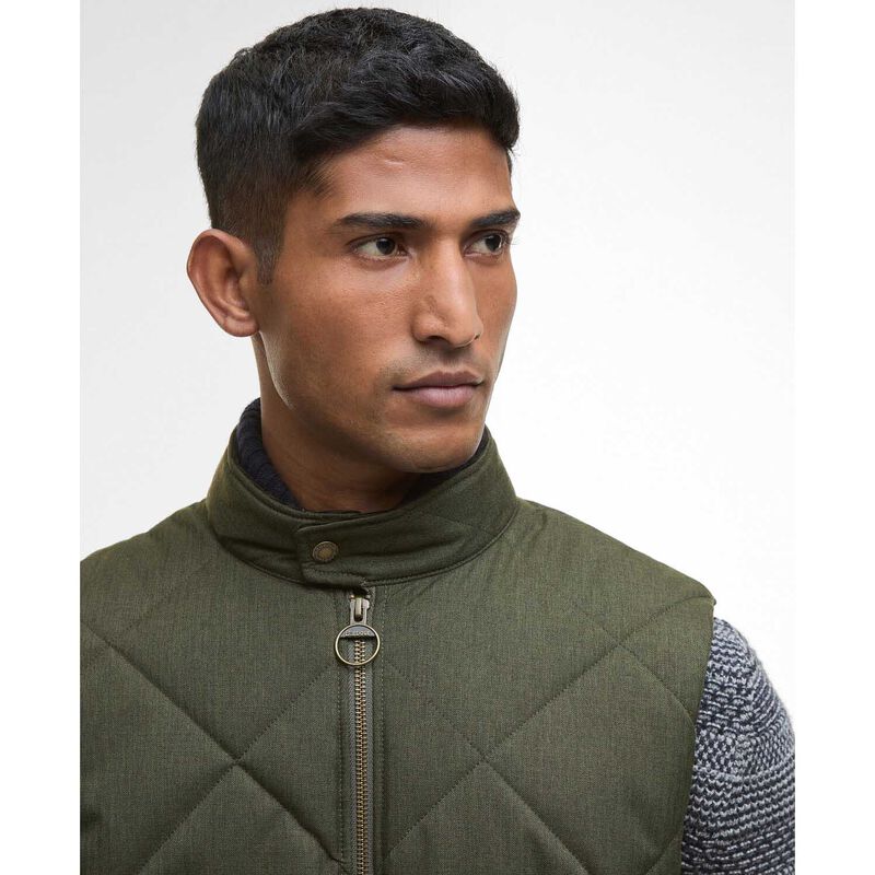 Barbour City Harrington Gilet OLIVE