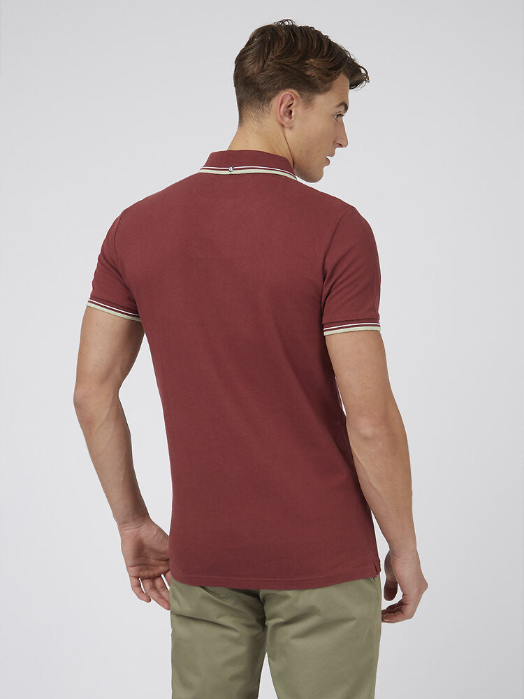 SIGNATURE POLO MAROON