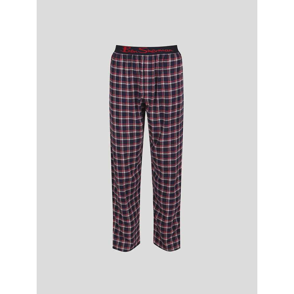 CHARLES WOVEN LOUNGE PANT/RED CHECK