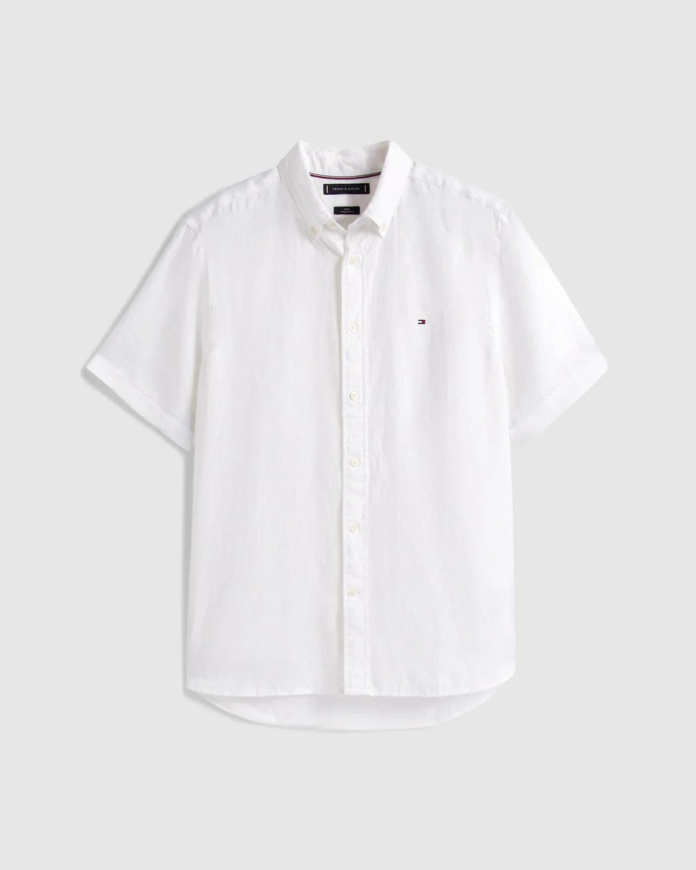 CL LINEN SHIRT SS WHITE