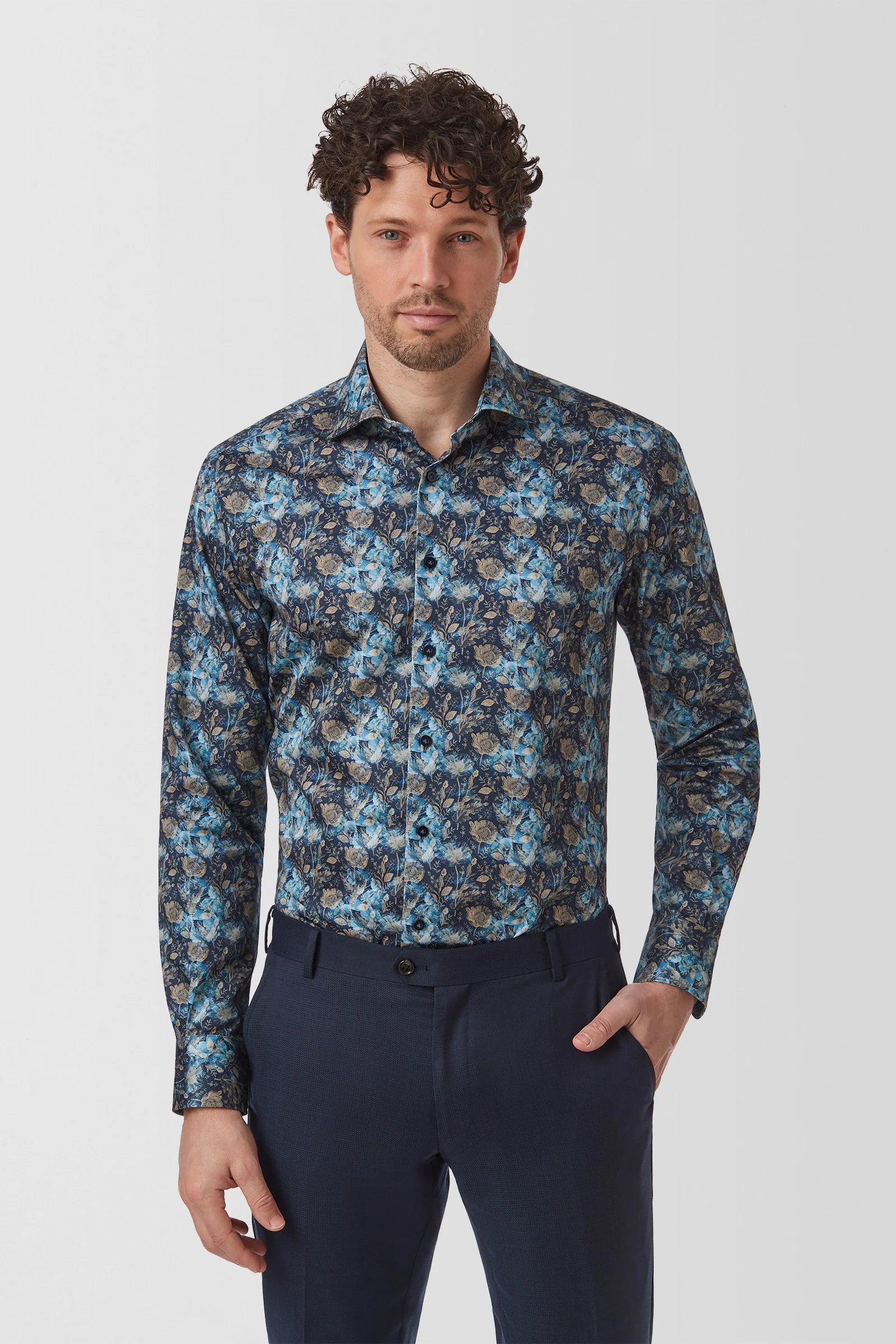 Hadfield Shirt FCV387 BLUE