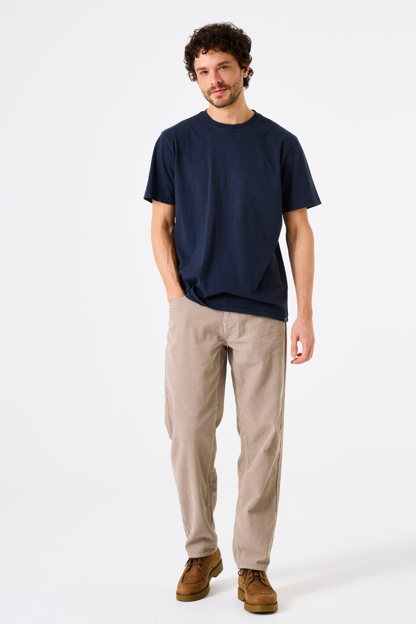 Garcia Dark blue T-shirt Deep ink