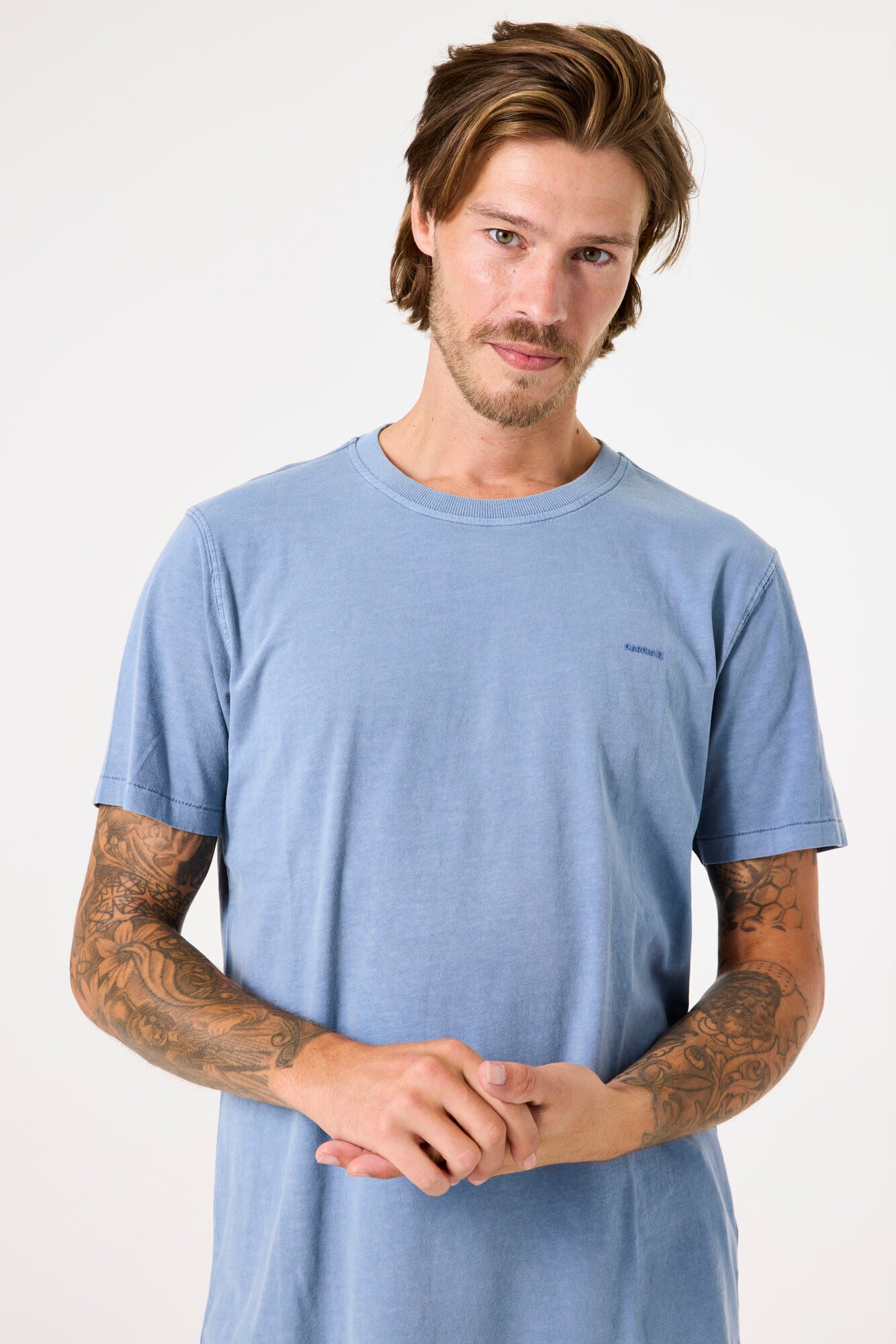 Light blue T-shirt Stone blue