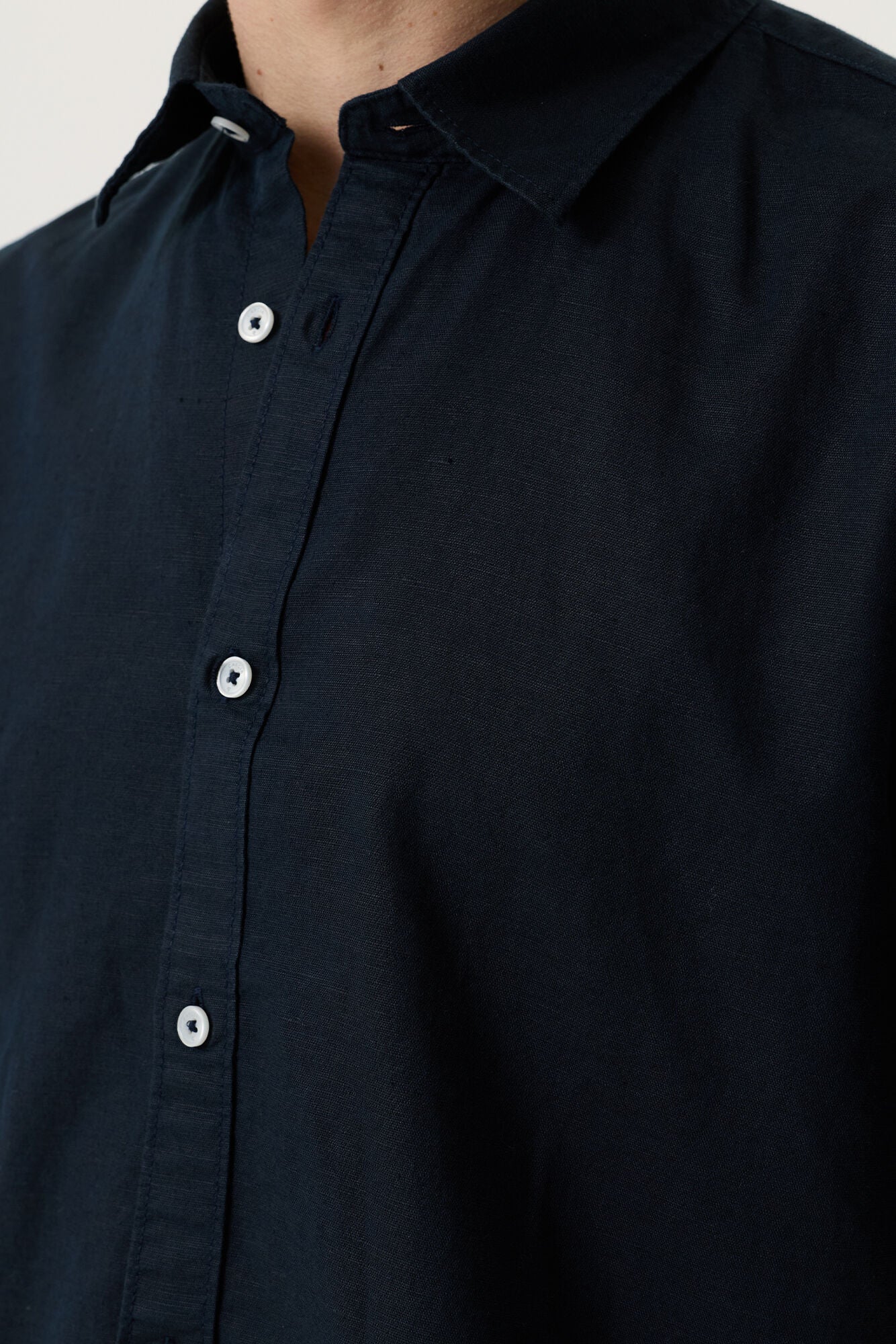 Dark Blue Short Sleeve Shirt