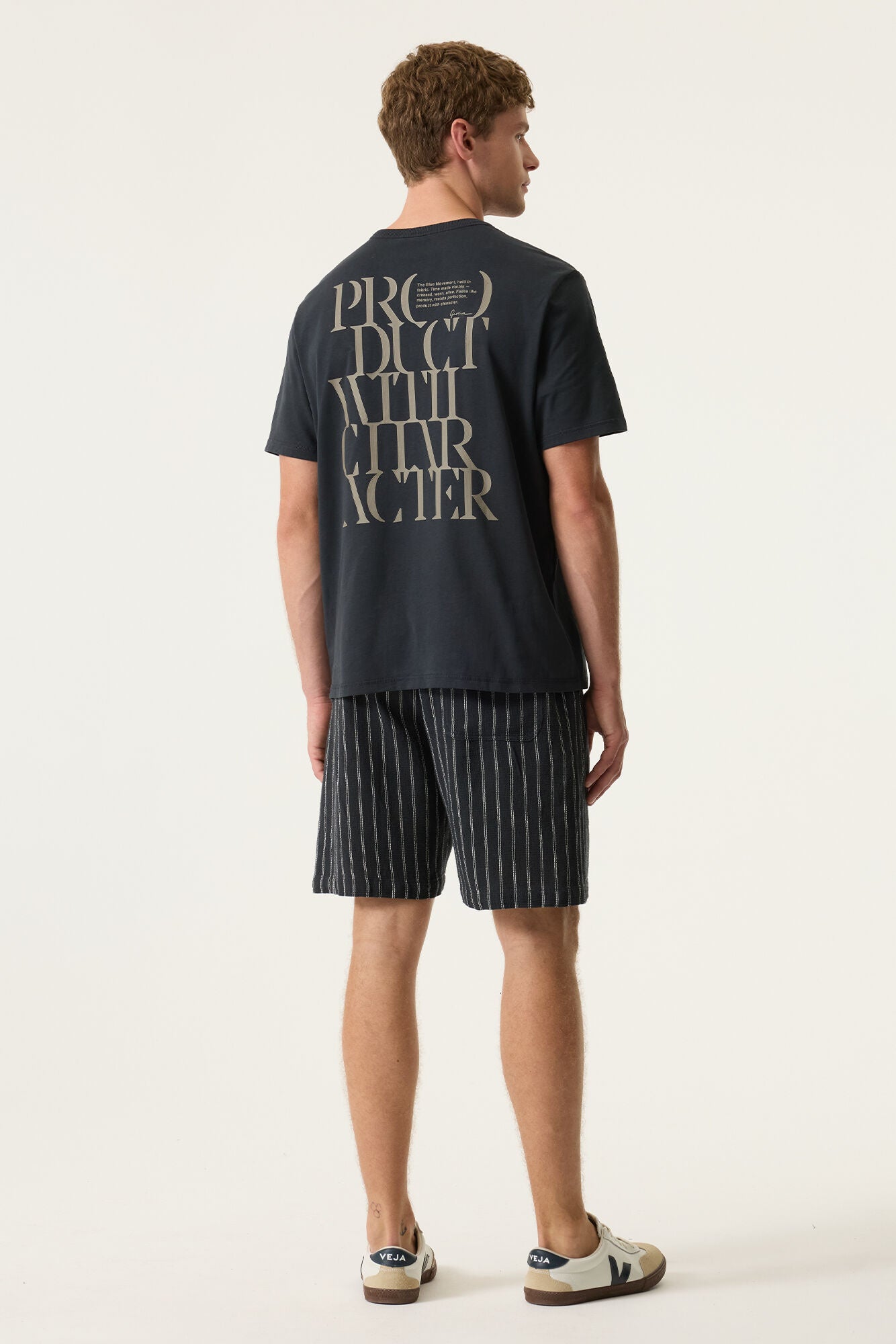 Blue graphite T-shirt