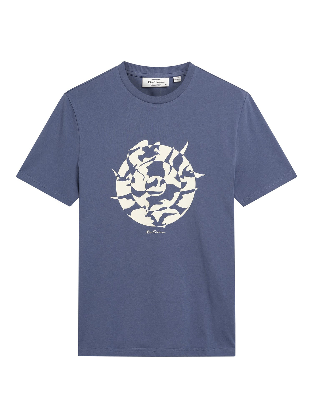 SEAGULL TARGET-INDIGO TSHIRT INDIGO