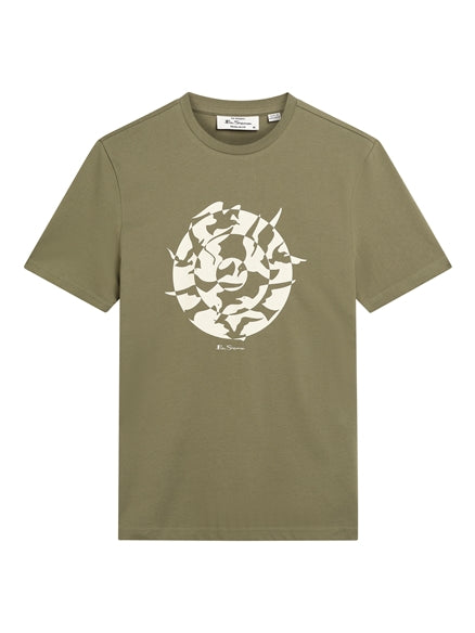 SEAGULL TARGET T-SHIRT LODEN