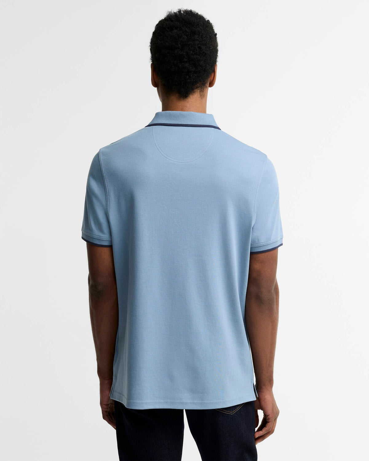 Barbour Callock Tailored Polo TARN BLUE