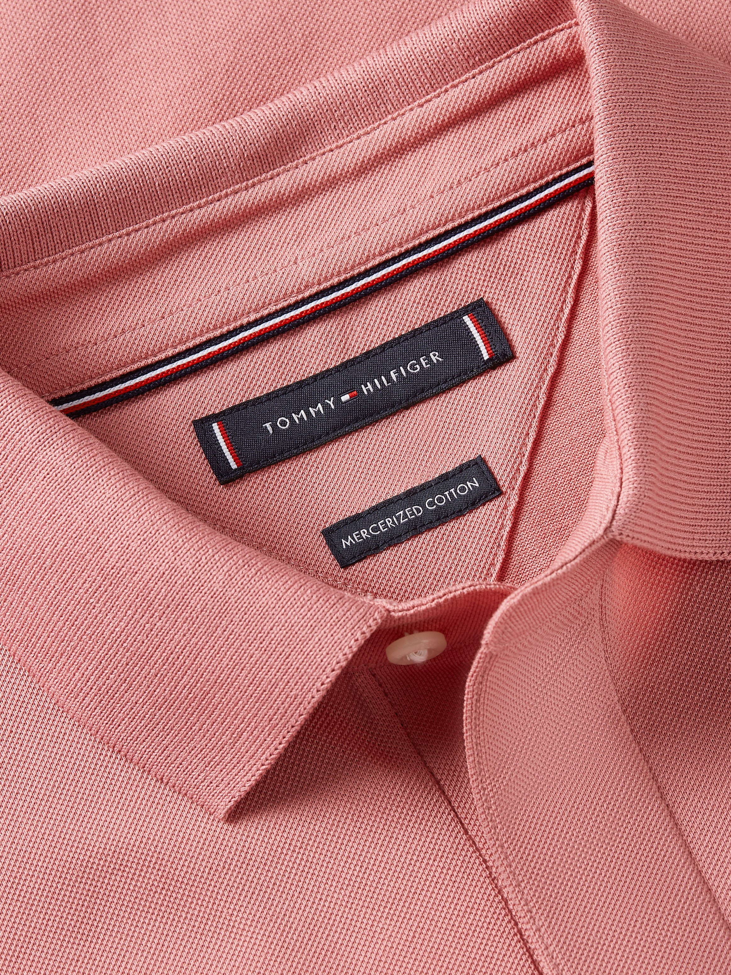 Hidden Placket Polo CAMELLIA BLUSH