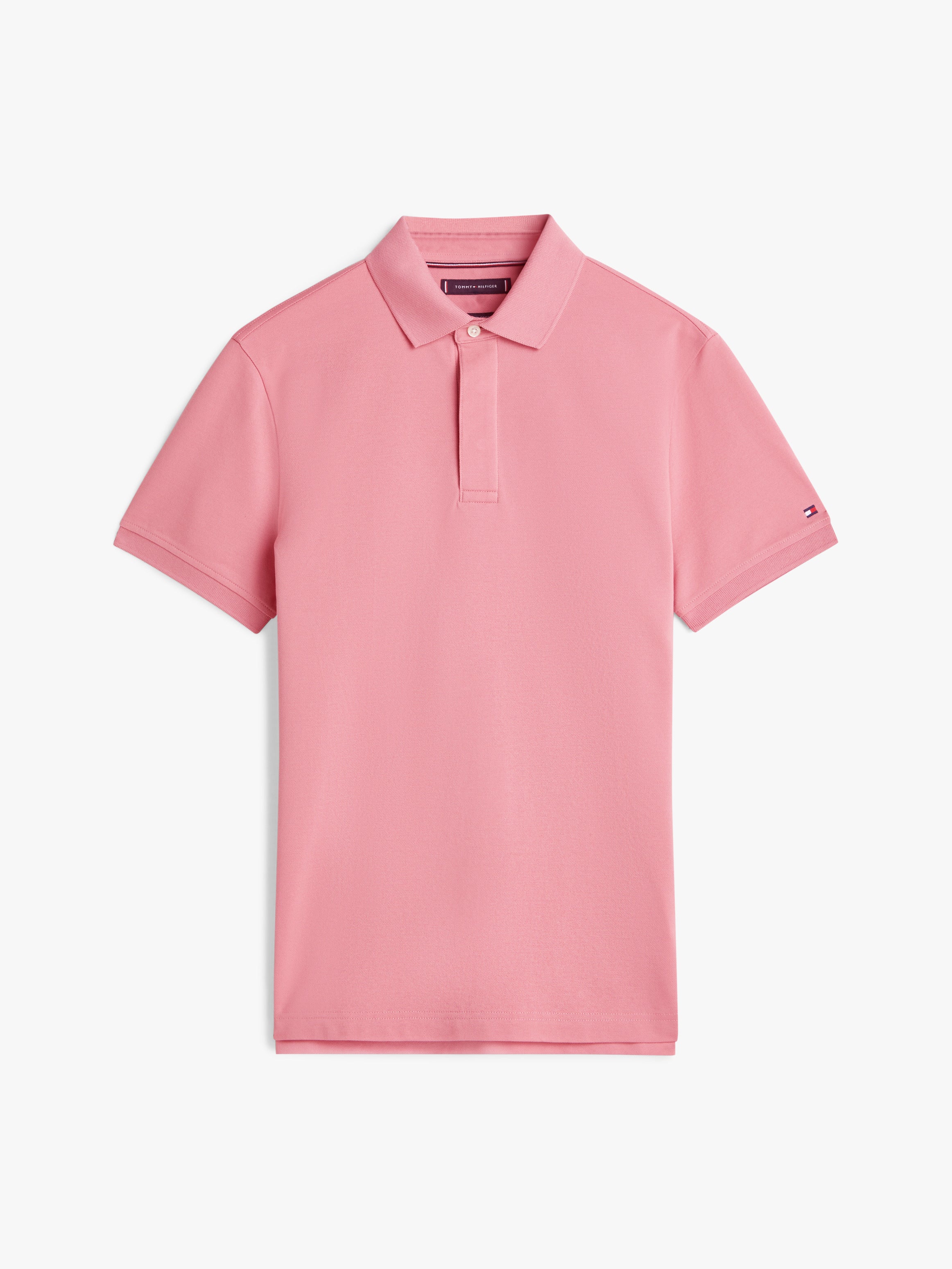 Hidden Placket Polo CAMELLIA BLUSH
