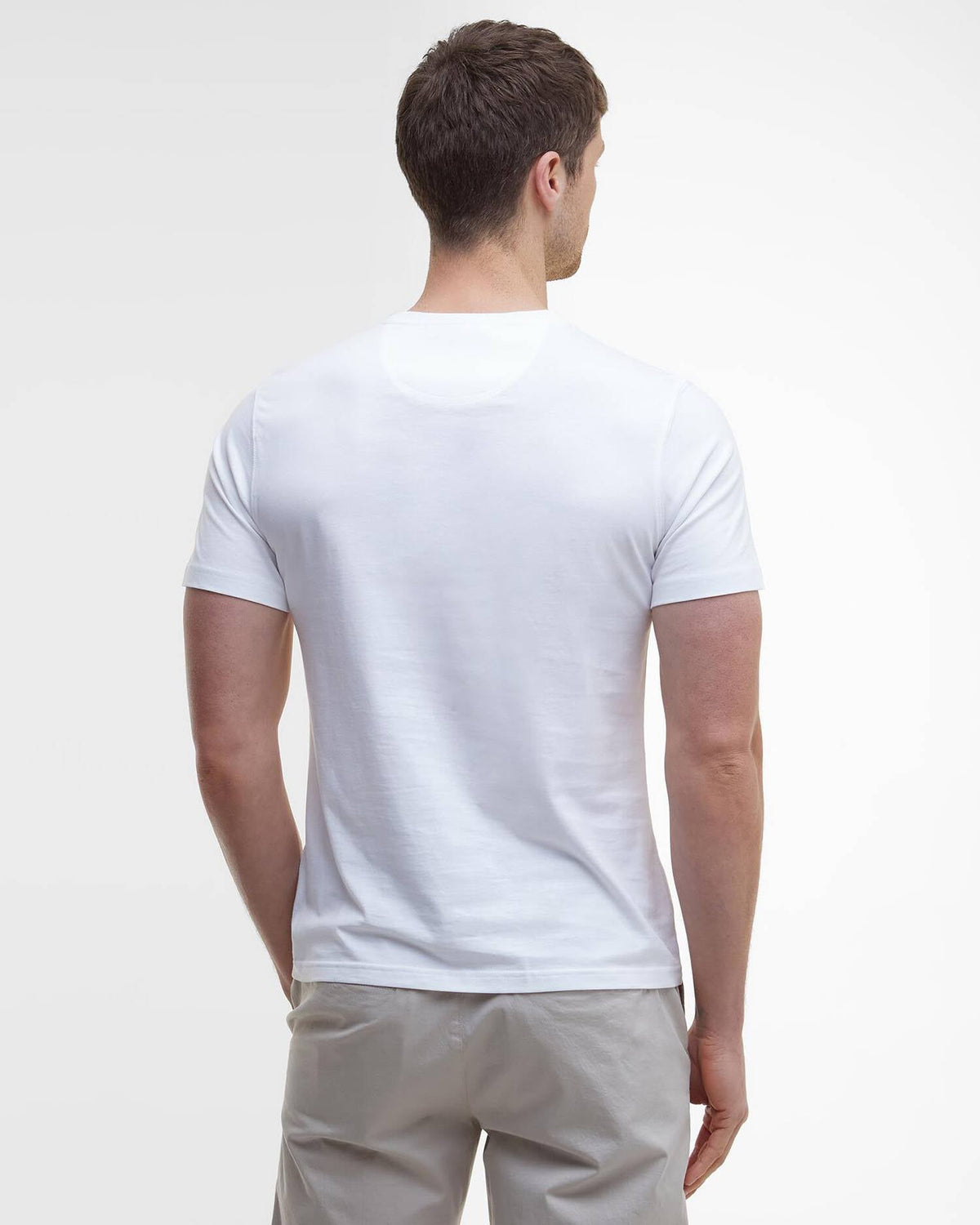 Barbour Essential Sports Tee WHITE