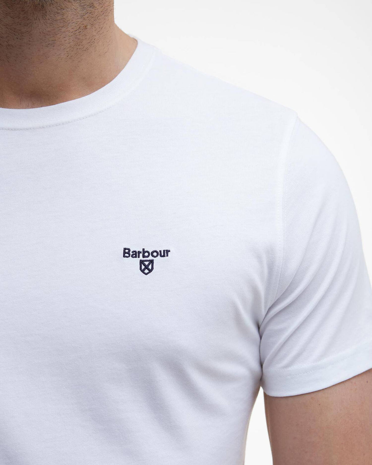 Barbour Essential Sports Tee WHITE