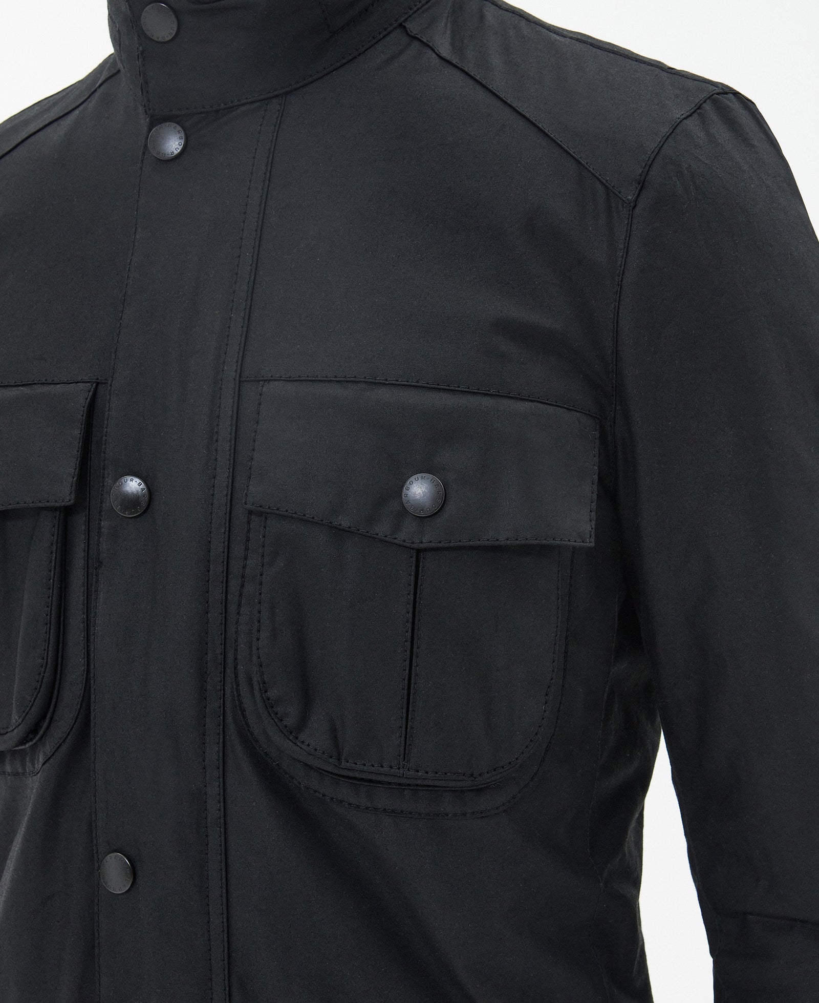 Barbour Corbridge Wax Jacket Black