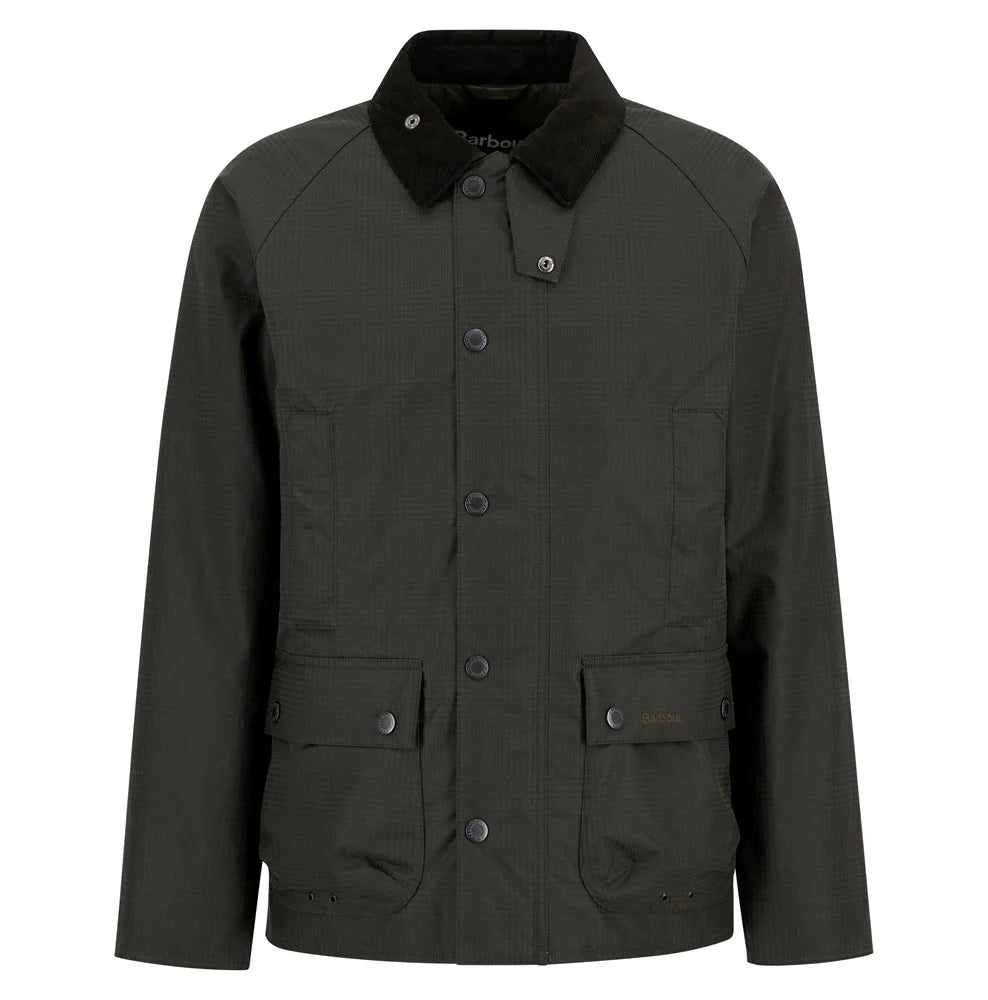Barbour modern beaurort check Wax