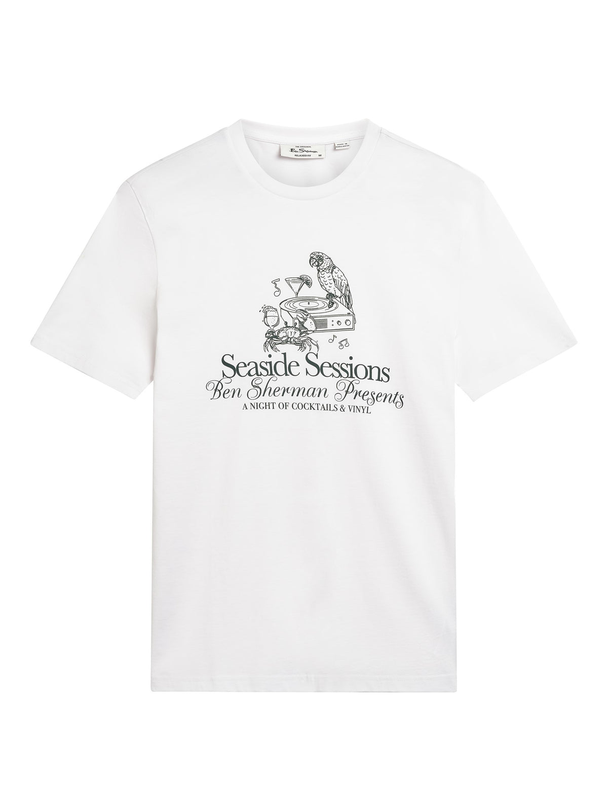 SEASIDE SESSIONS T-SHIRT WHITE