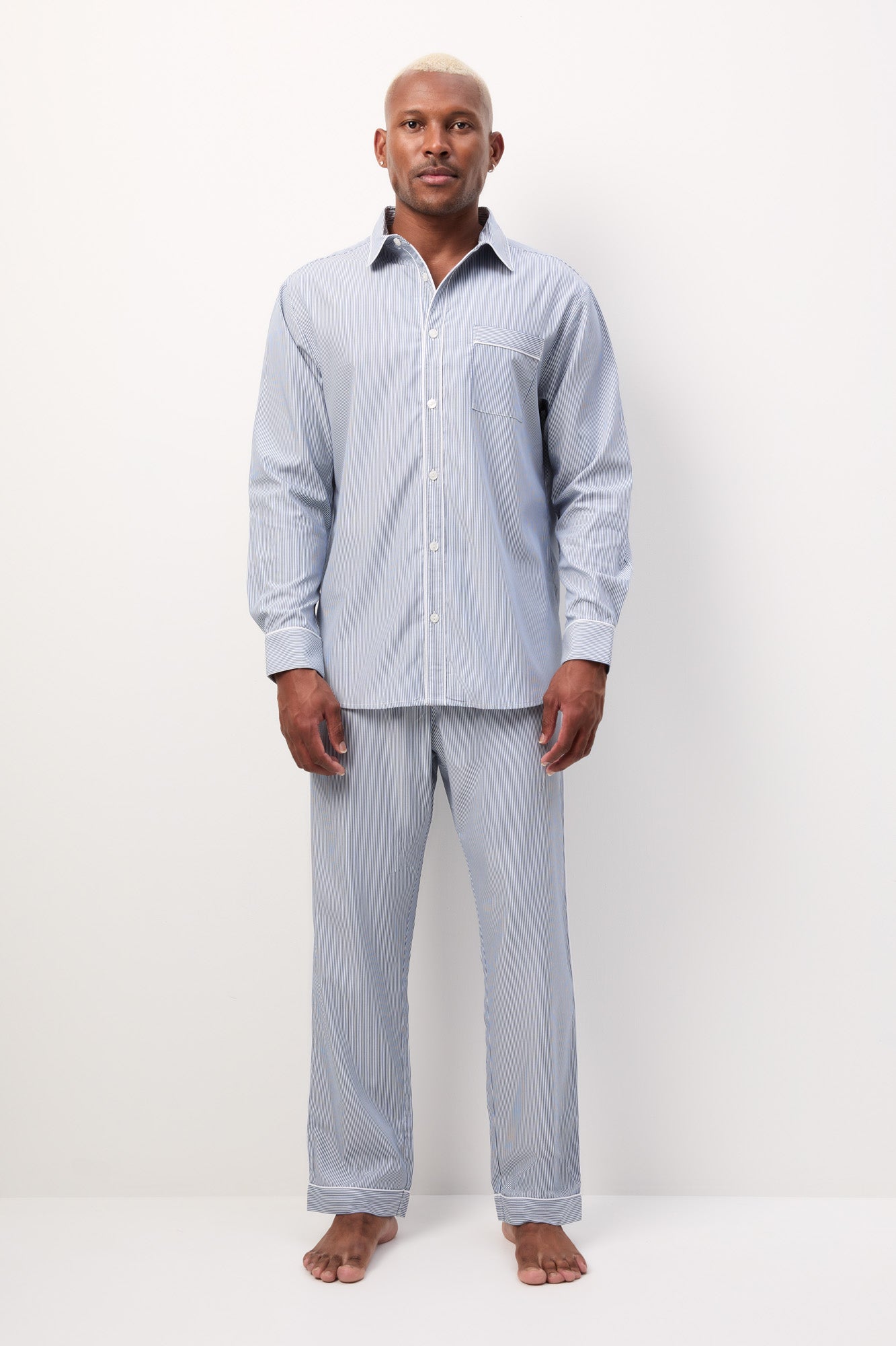 BLUE MOON LONG PJ SET