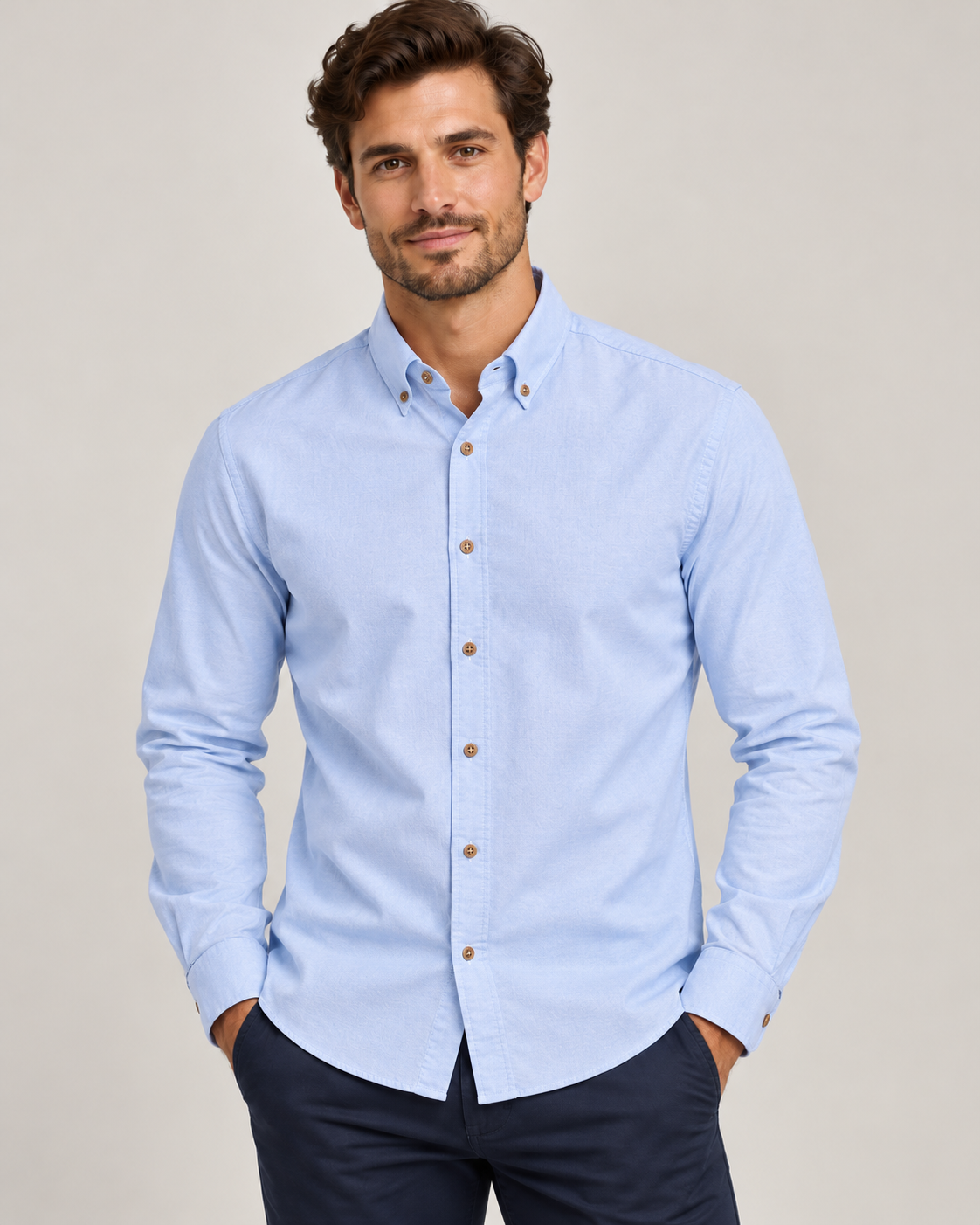 Lichfield Oxford Light Blue Shirt
