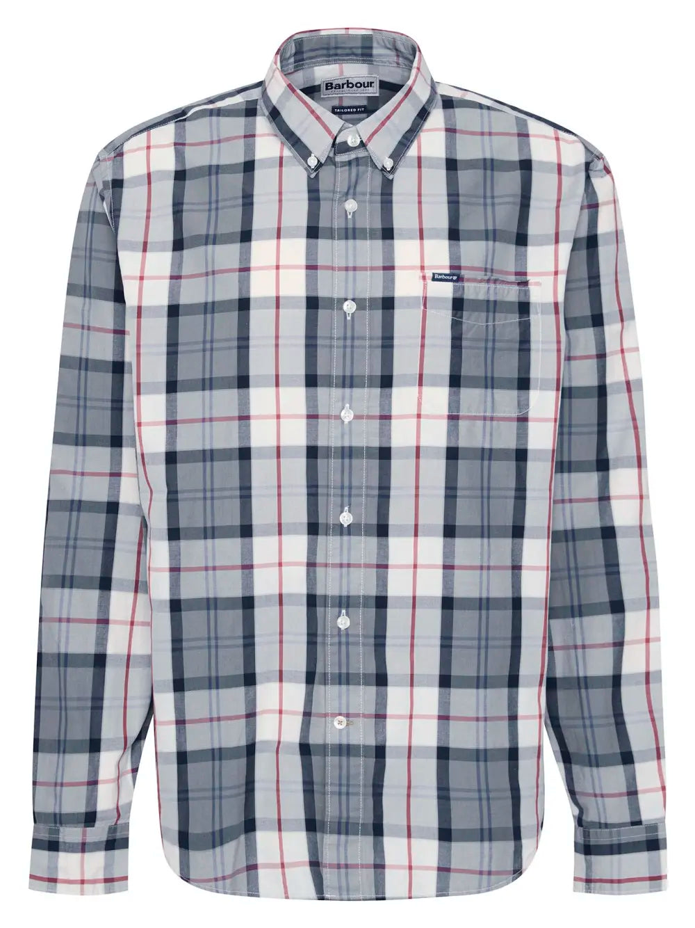 Barbour Laggon Tartan tailored fit shirt Pine