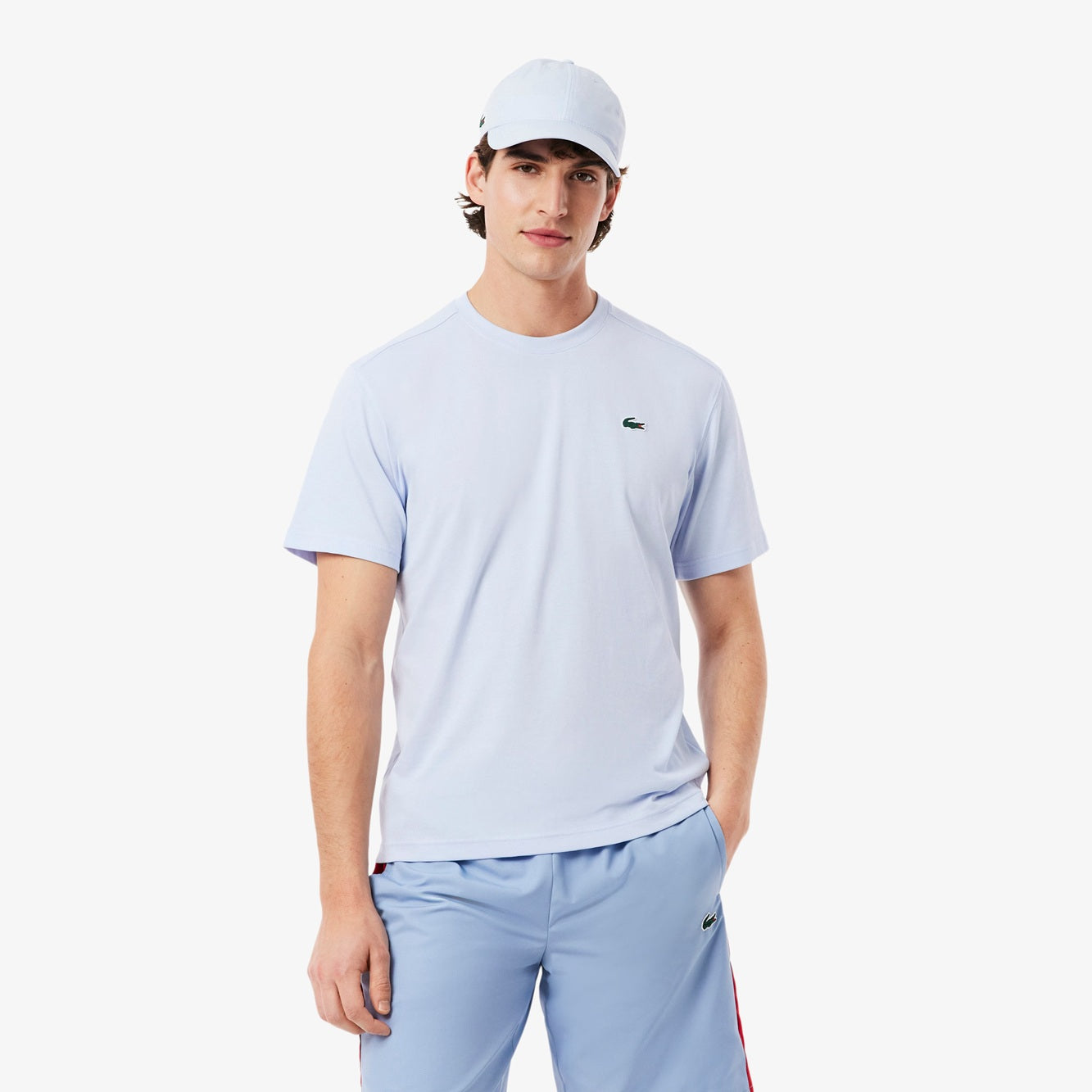 Lacoste ESSENTIALS CREW NECK Sky t-shirt