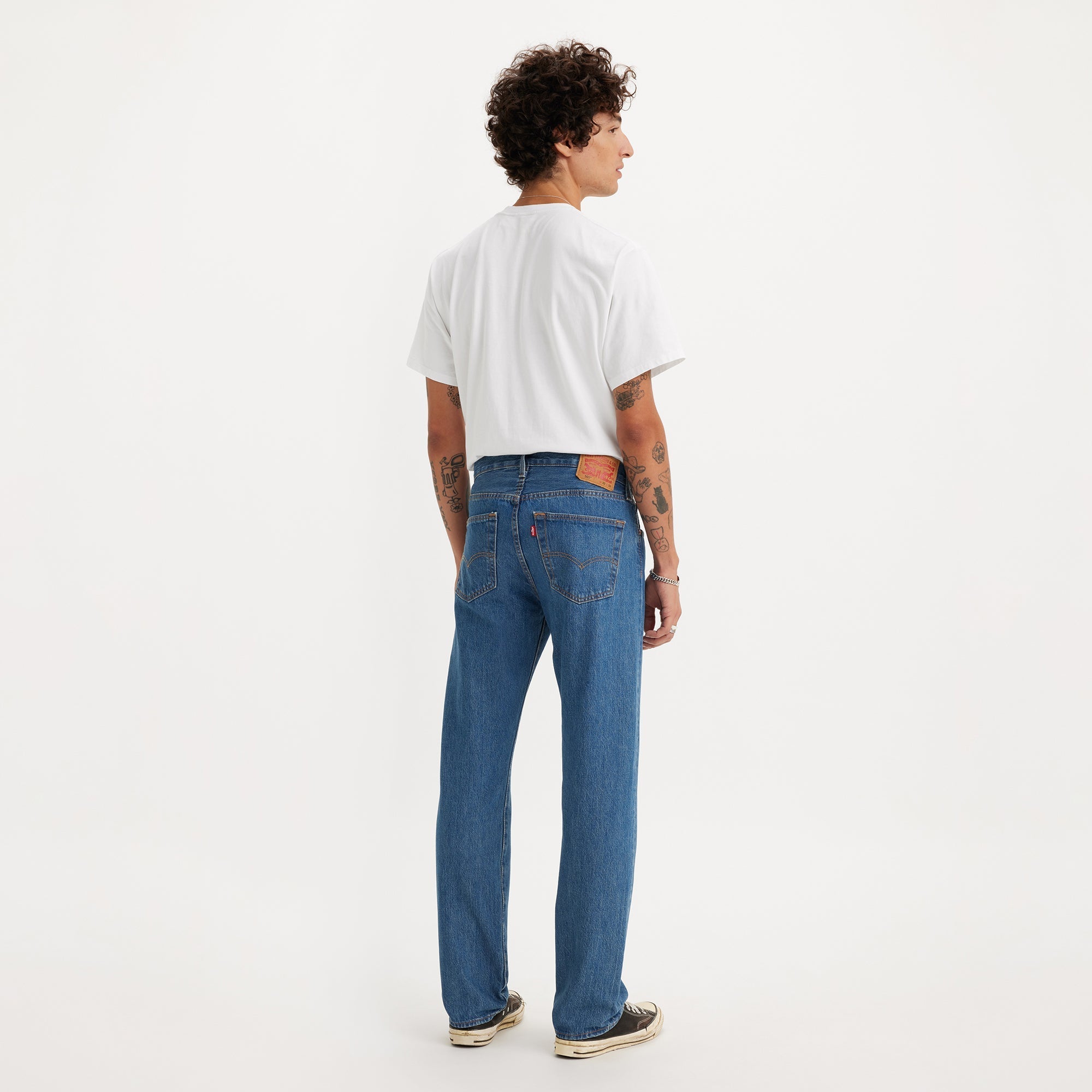 levis® mens 501® original jeans MEDIUM STONEWASH