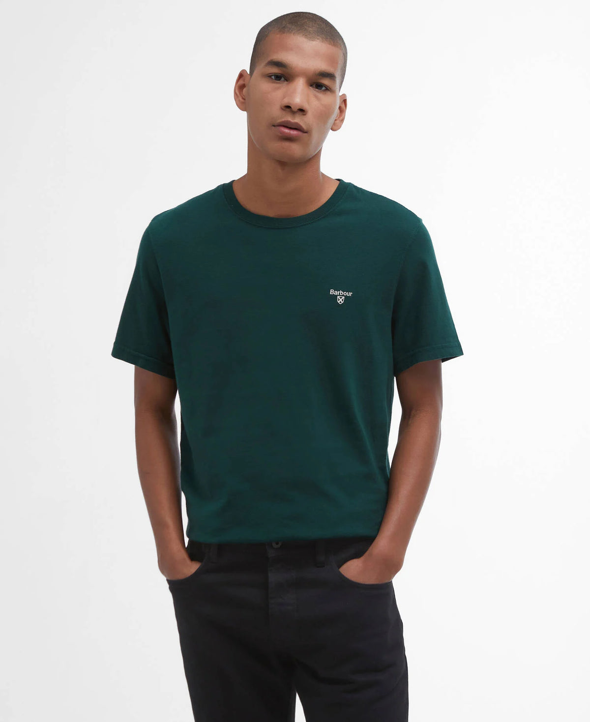 Barbour Essential Sports Tee SEAWEED