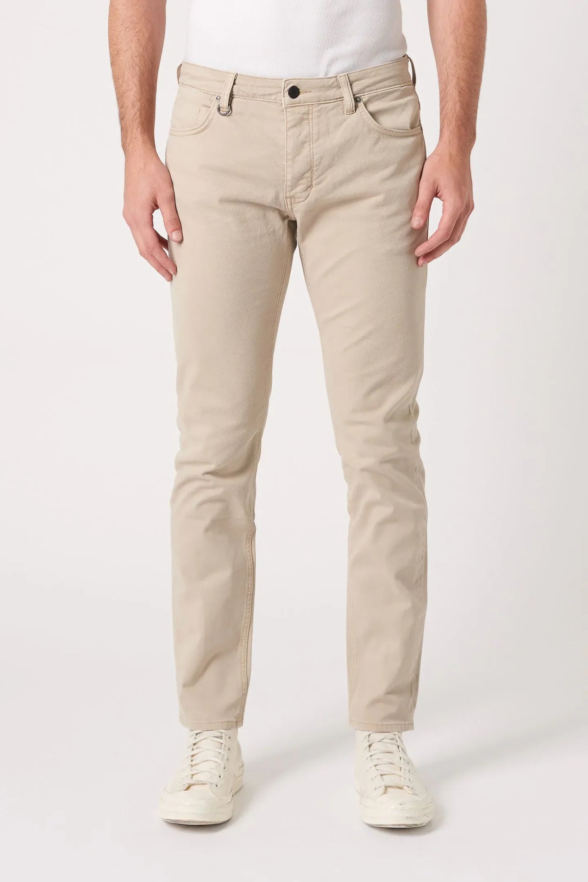 Lou Slim Twill Jeans WASHED STONE