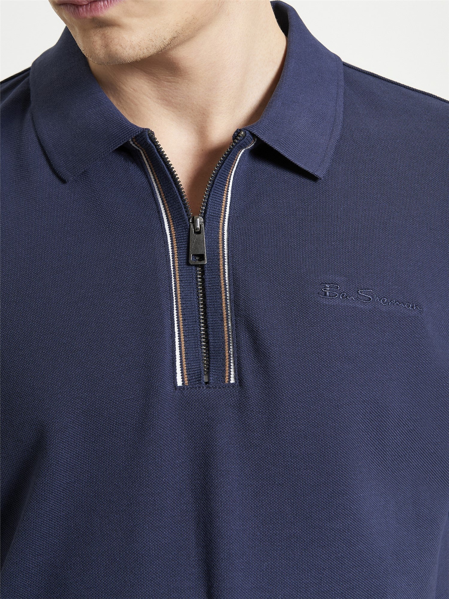 Plackett Interest Polo DARK NAVY
