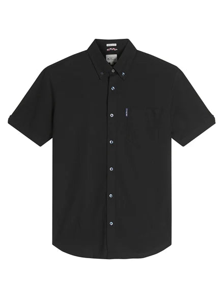 SS Signature oxford shirt Black