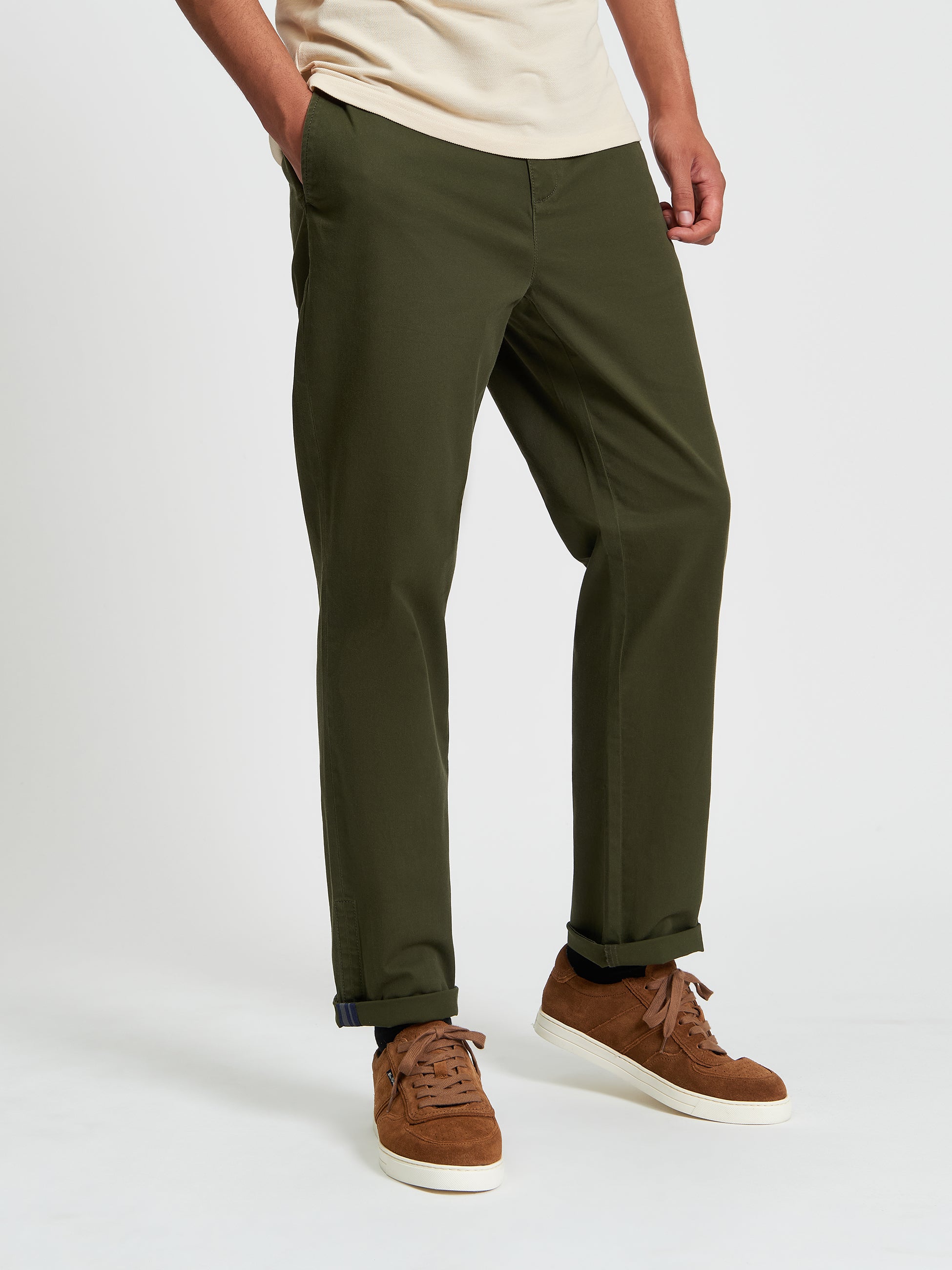 Sig Slim Stretch Chino KHAKI