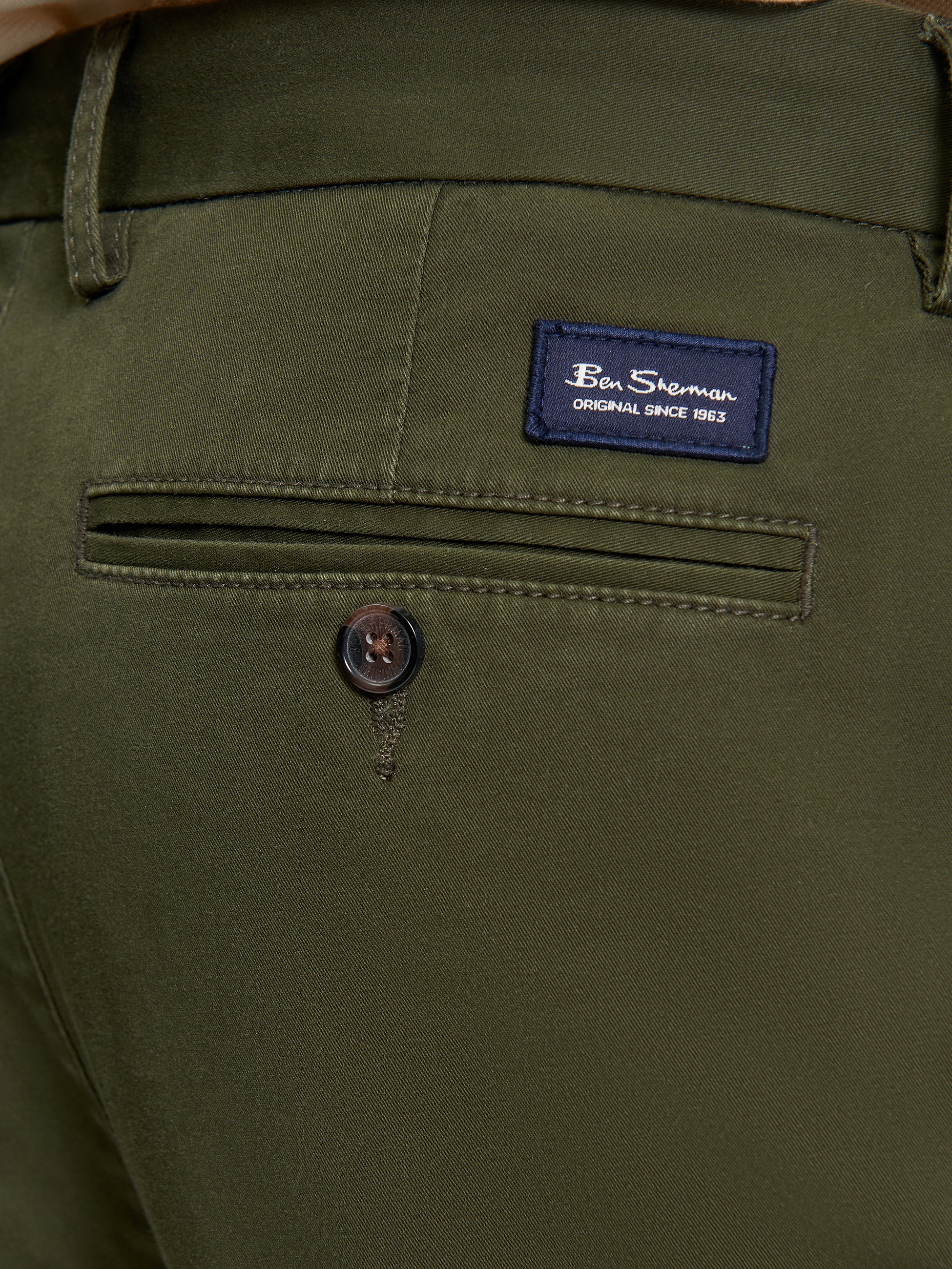 Sig Slim Stretch Chino KHAKI