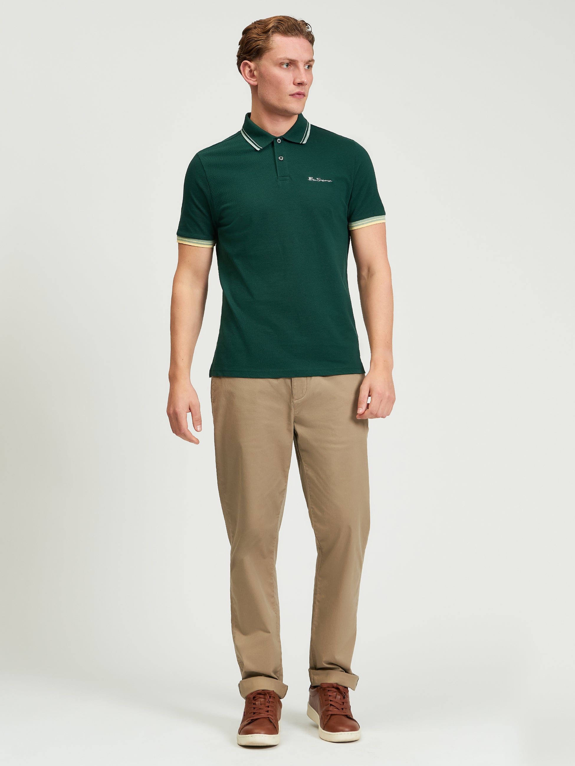 SIGNATURE PIQUE POLO FOREST