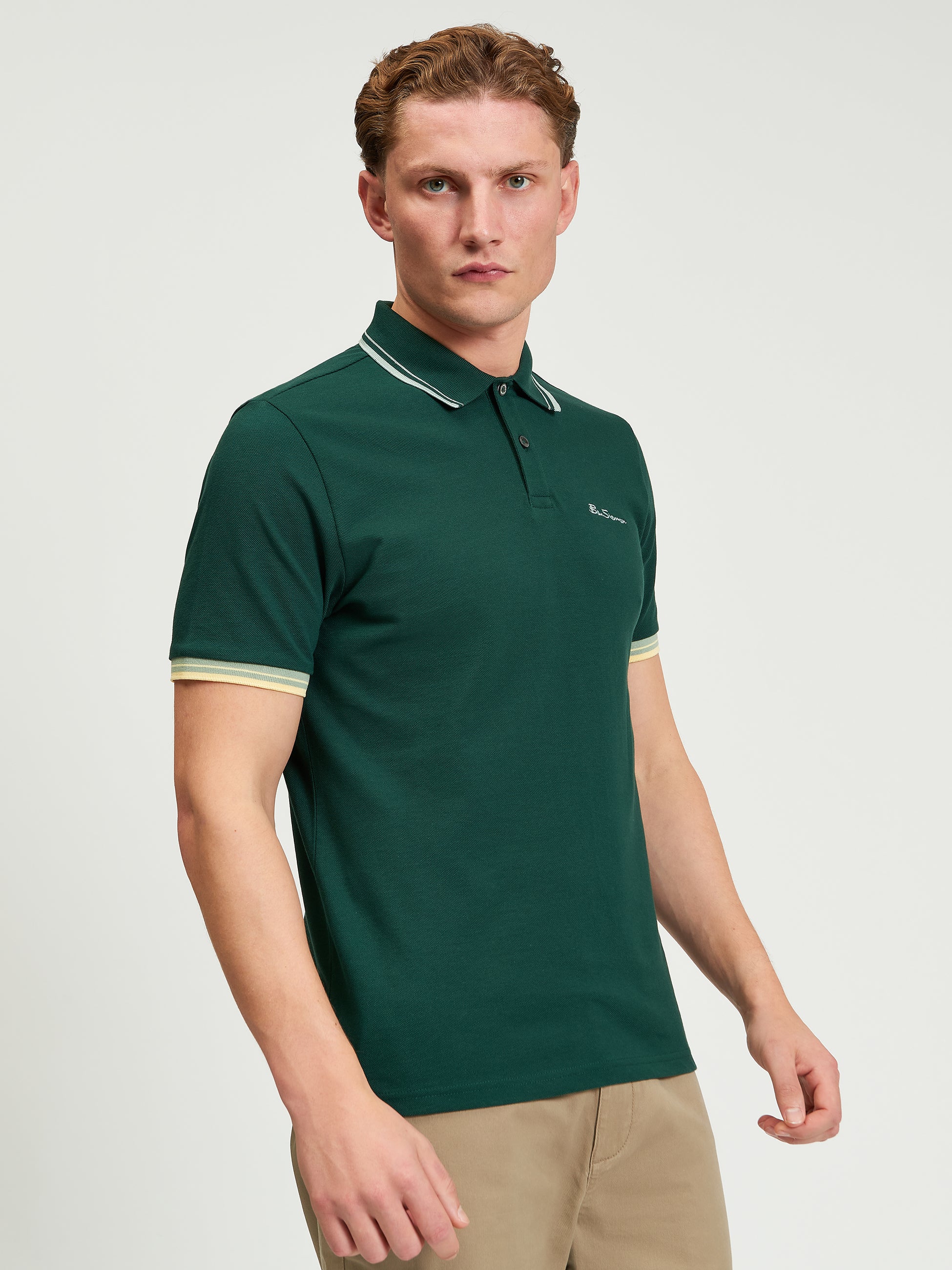 SIGNATURE PIQUE POLO FOREST
