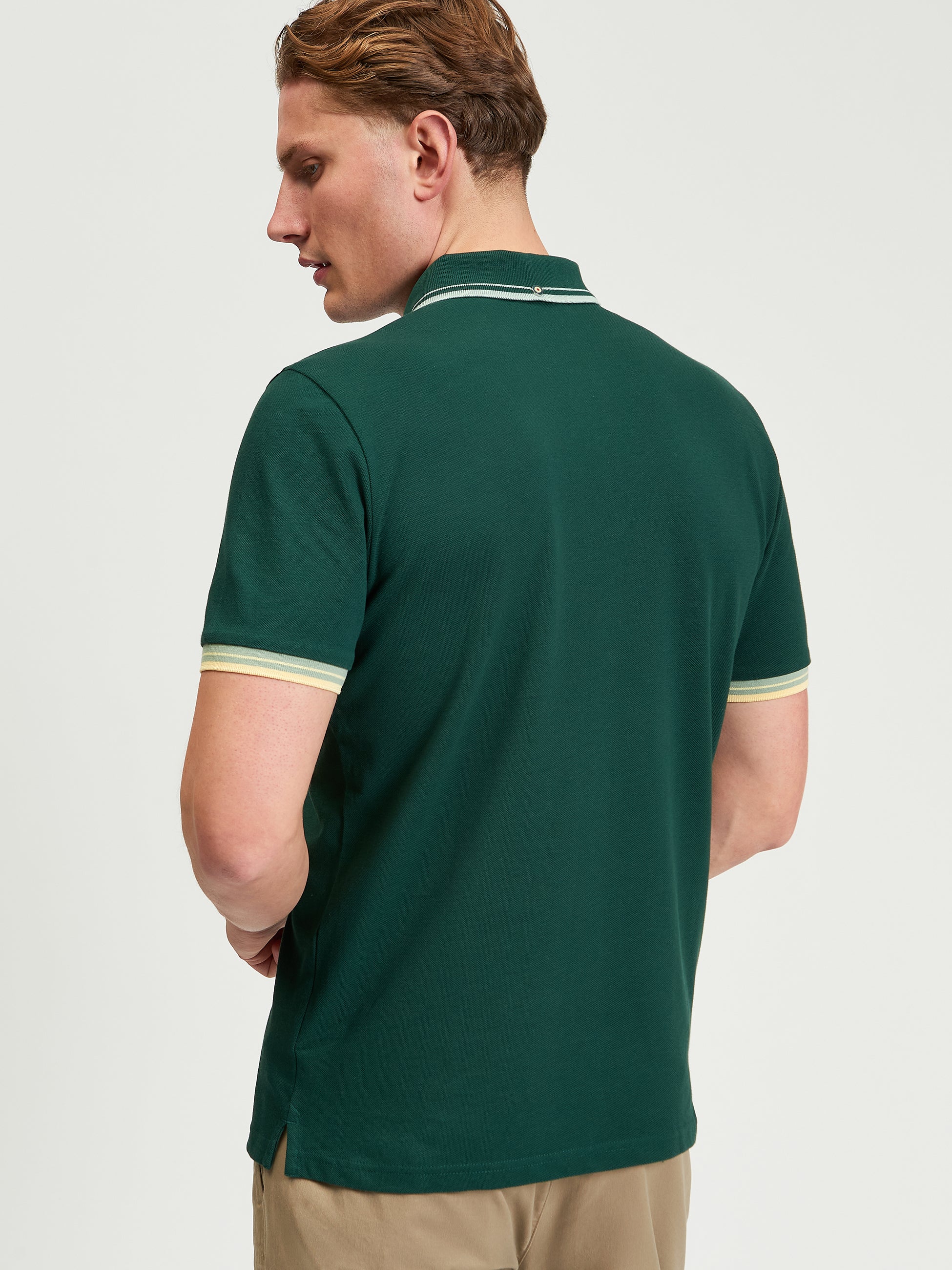 SIGNATURE PIQUE POLO FOREST
