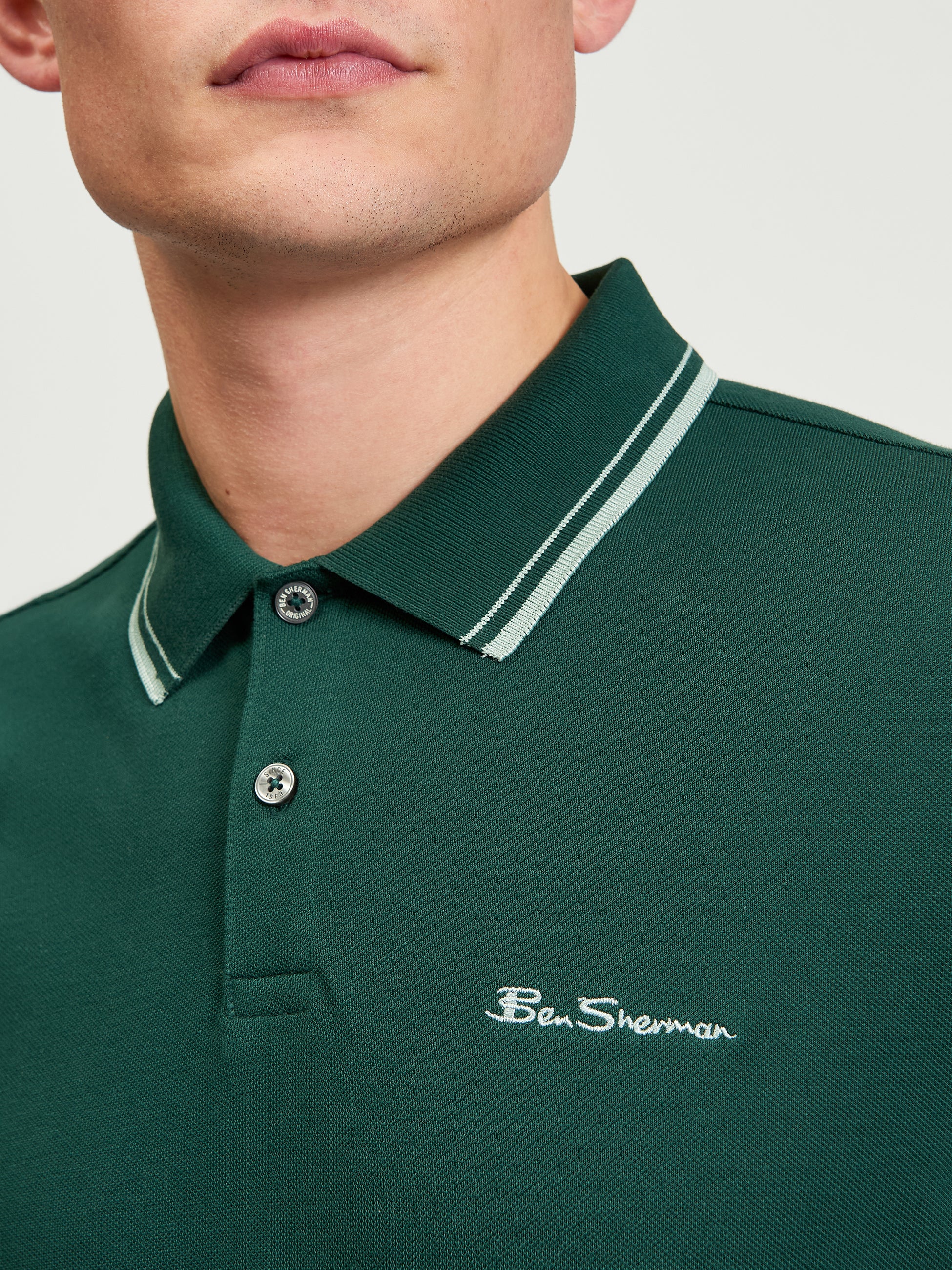 SIGNATURE PIQUE POLO FOREST