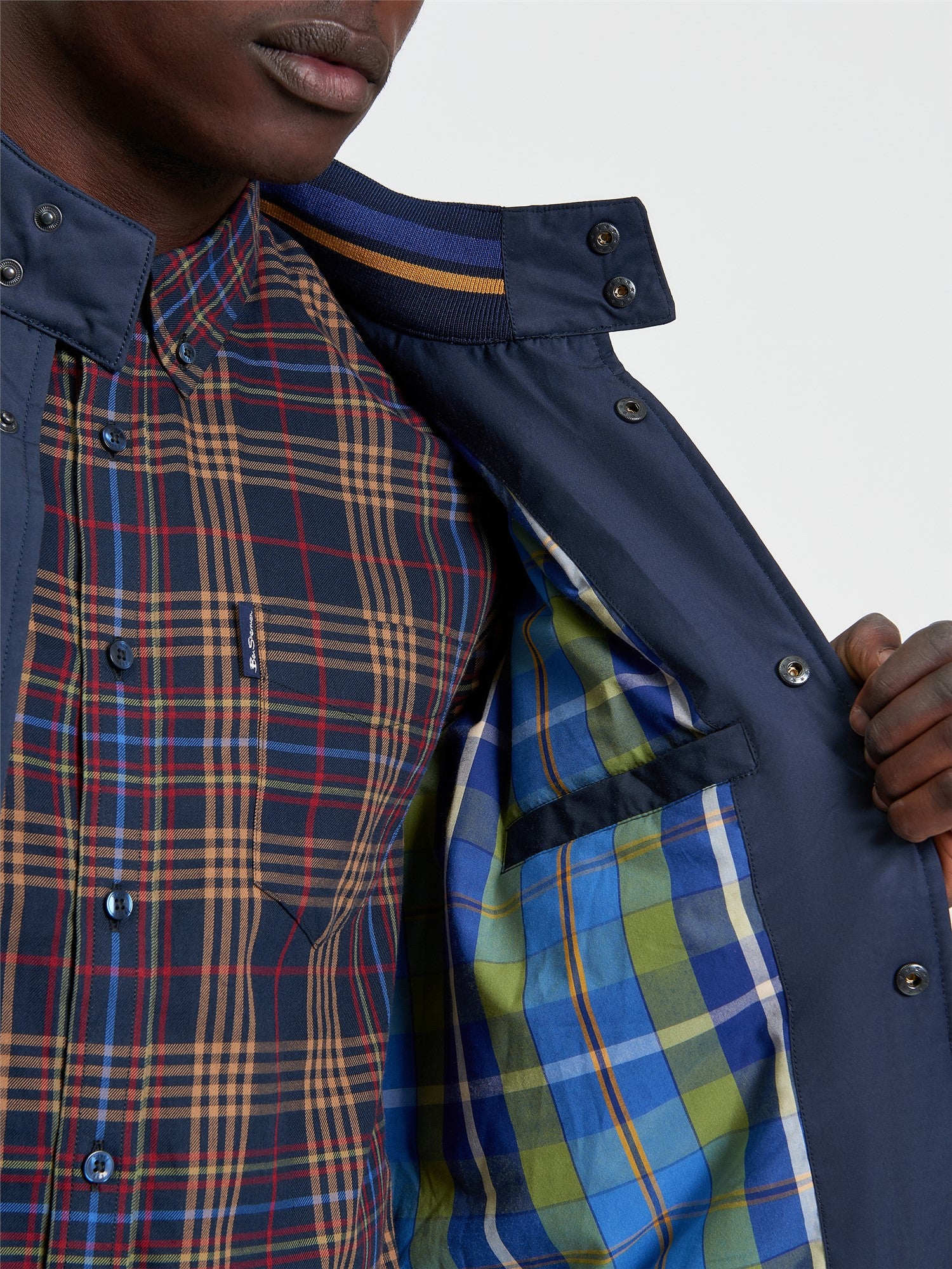 Sports Harrington Jacket DARK NAVY