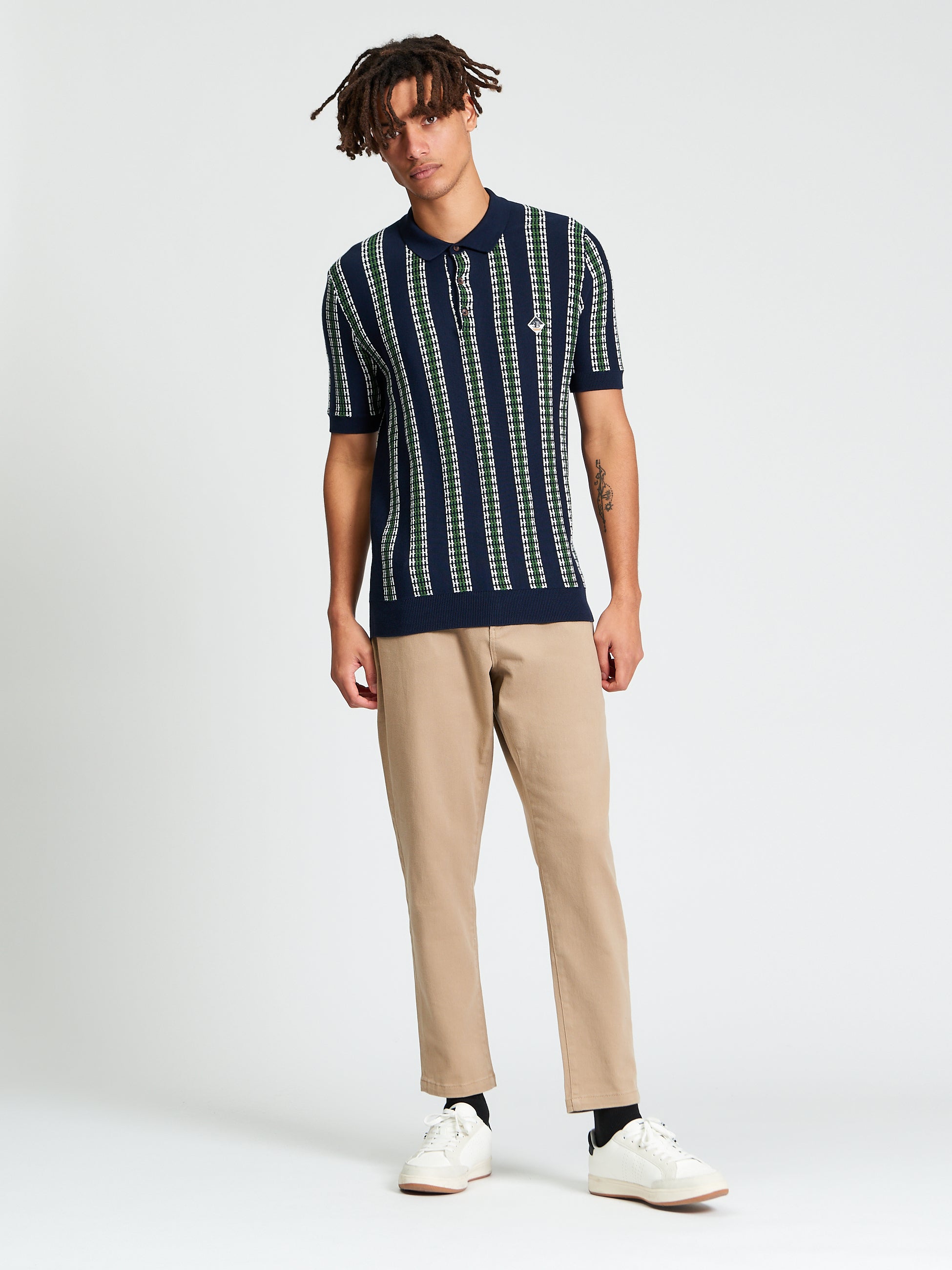 5 POCKET TWILL TROUSER STONE