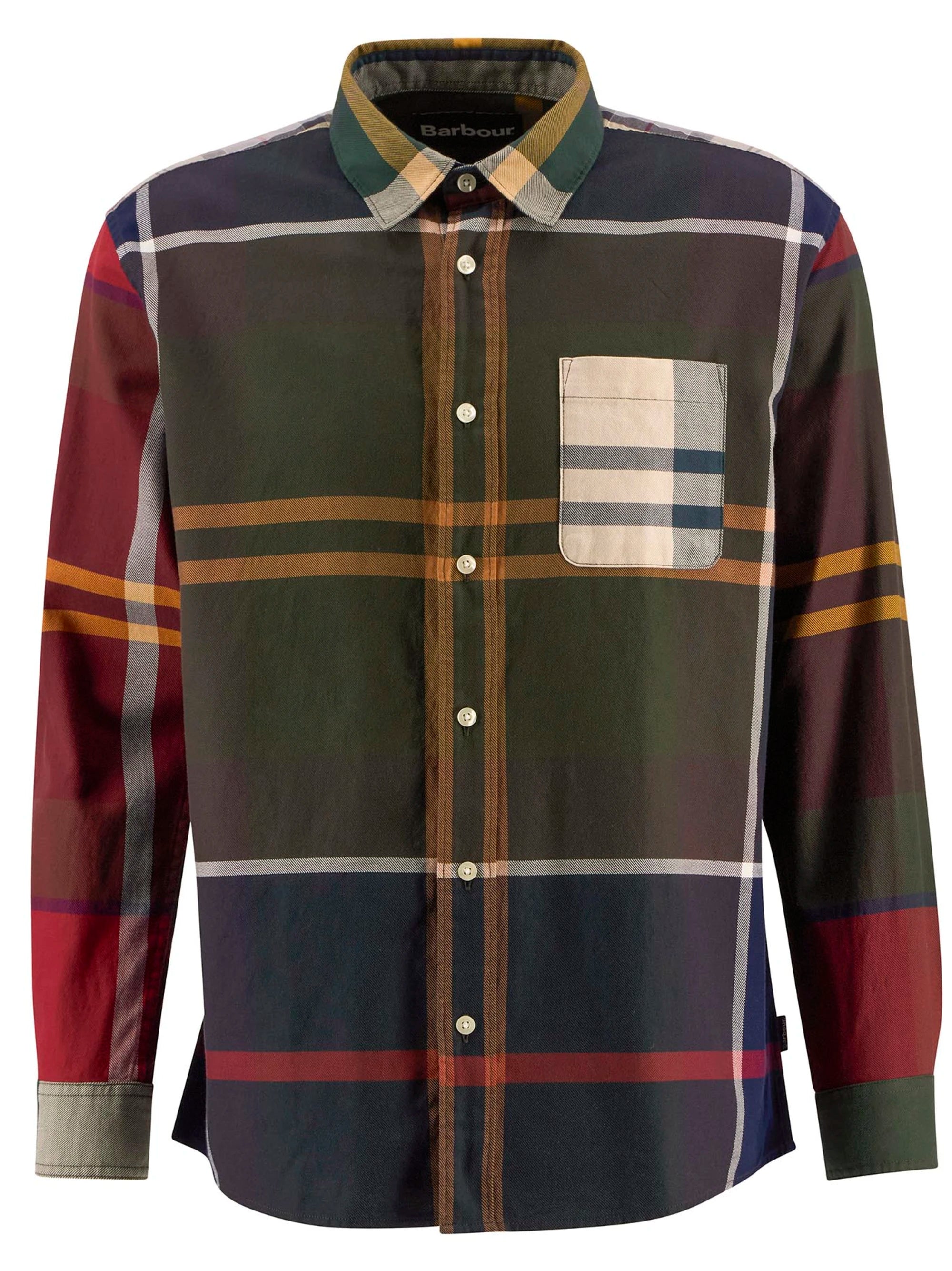 Barbour Patchwork OS TARTAN Shirt