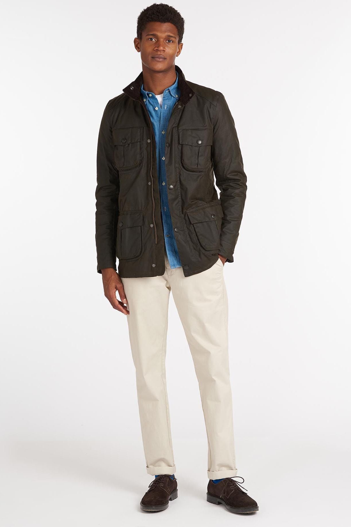 Barbour  Corbridge Wax  Jacket OLIVE