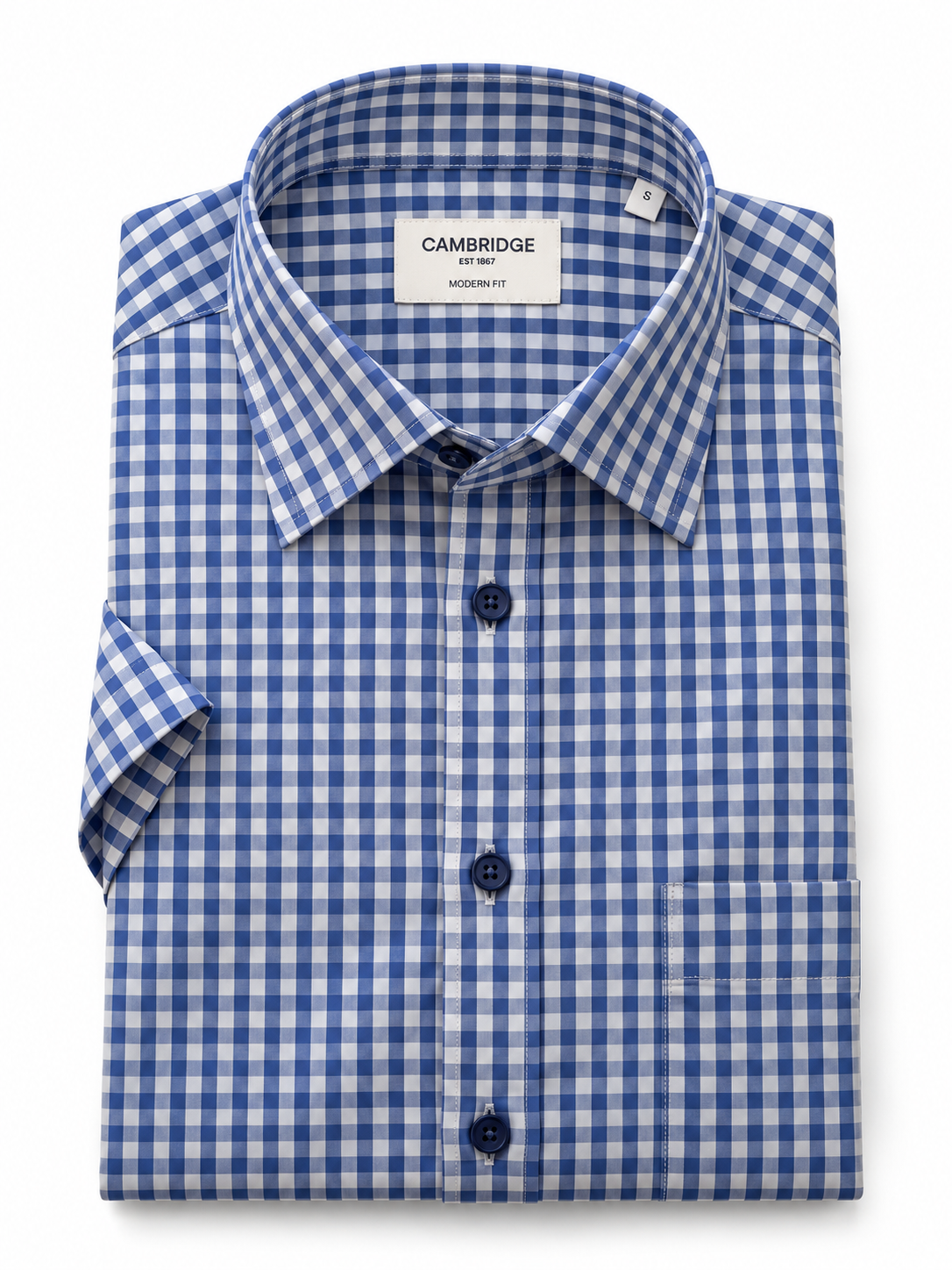 Barwon Shirt FCU380 NAVY/BLUE CHECK