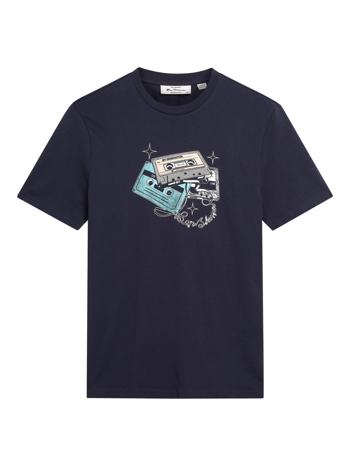 CASSETTE STACK - T-SHIRT DARK NAVY