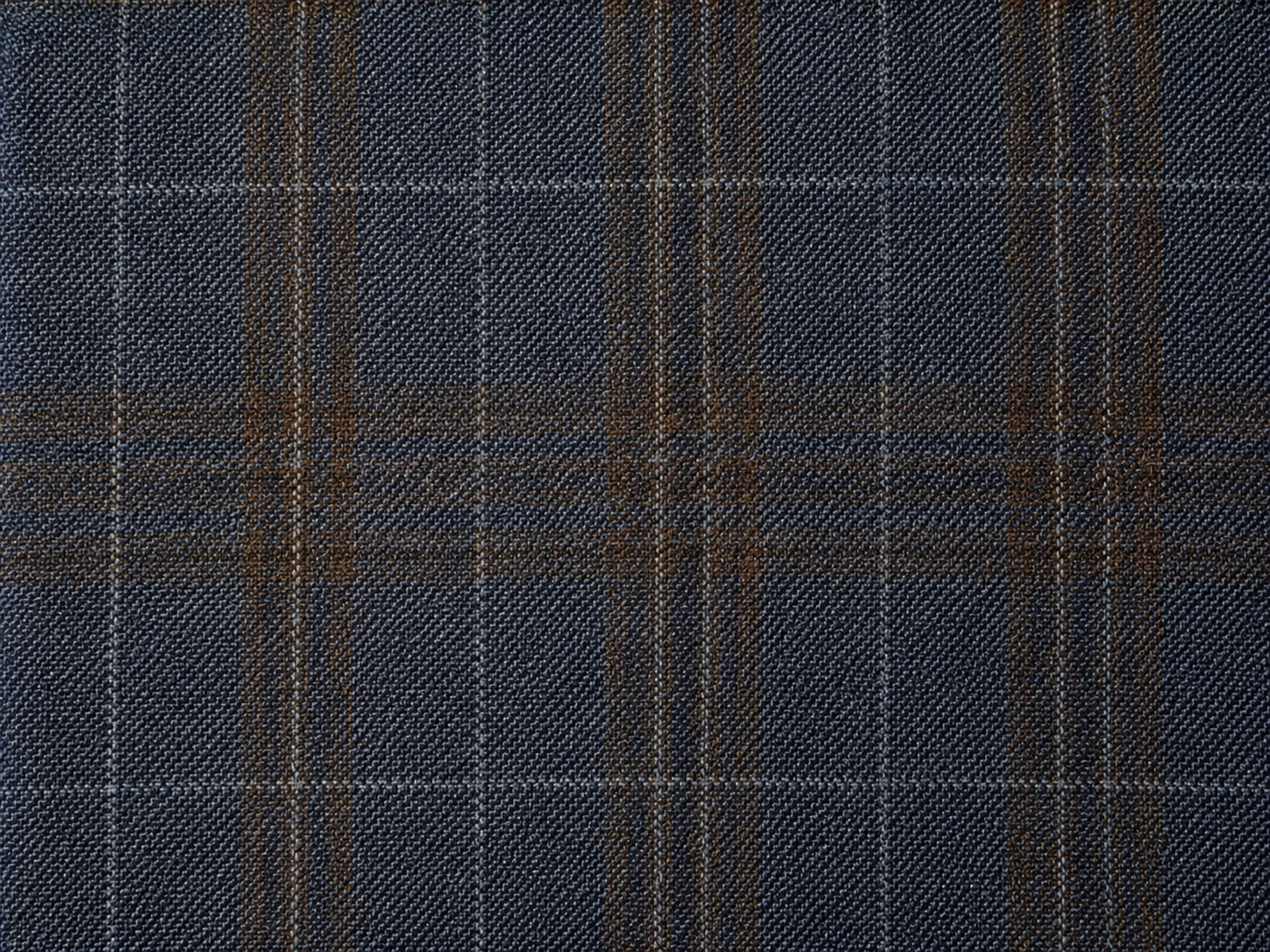 Cooper BLUE BROWN Check Flannel Blazer