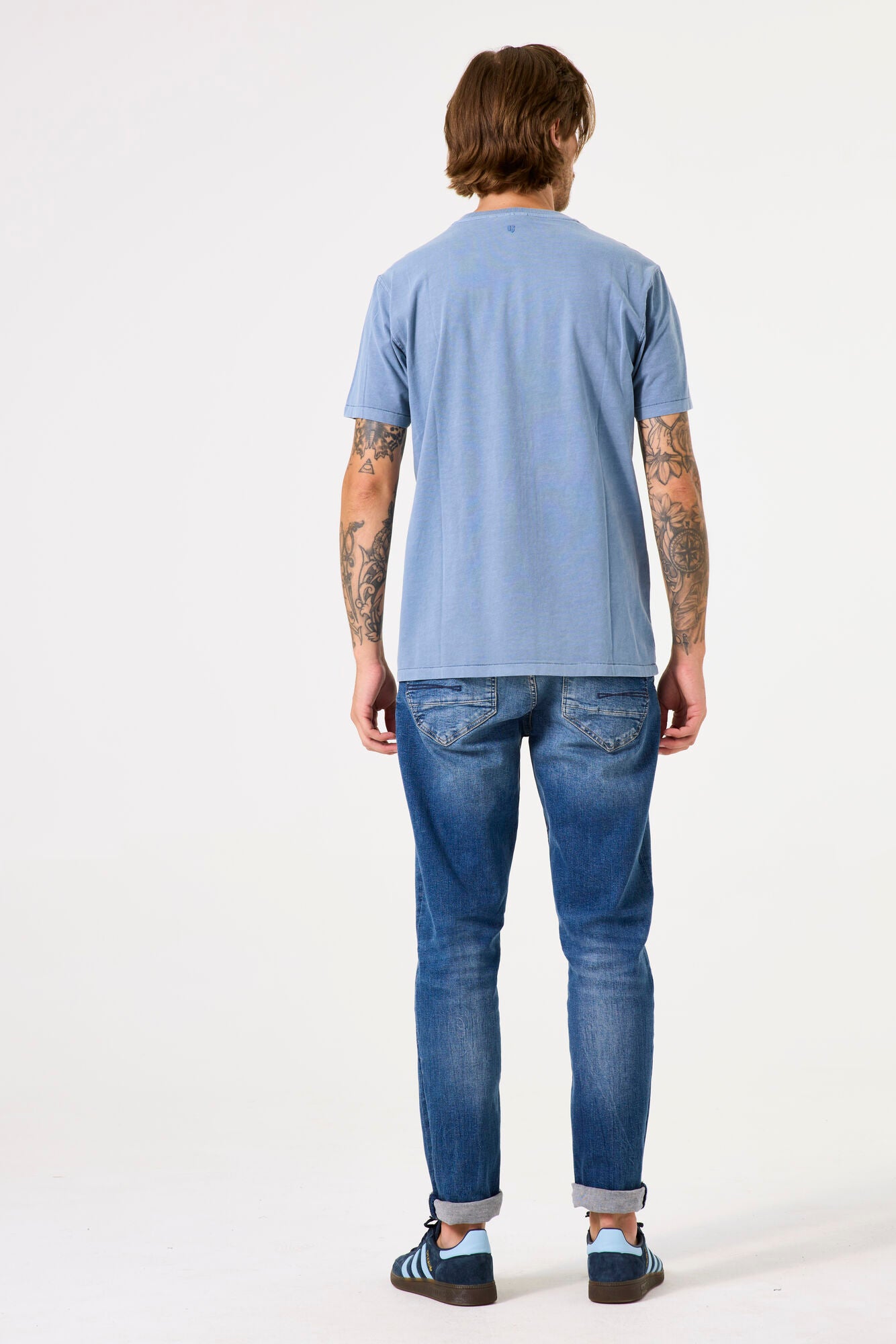 Light blue T-shirt Stone blue