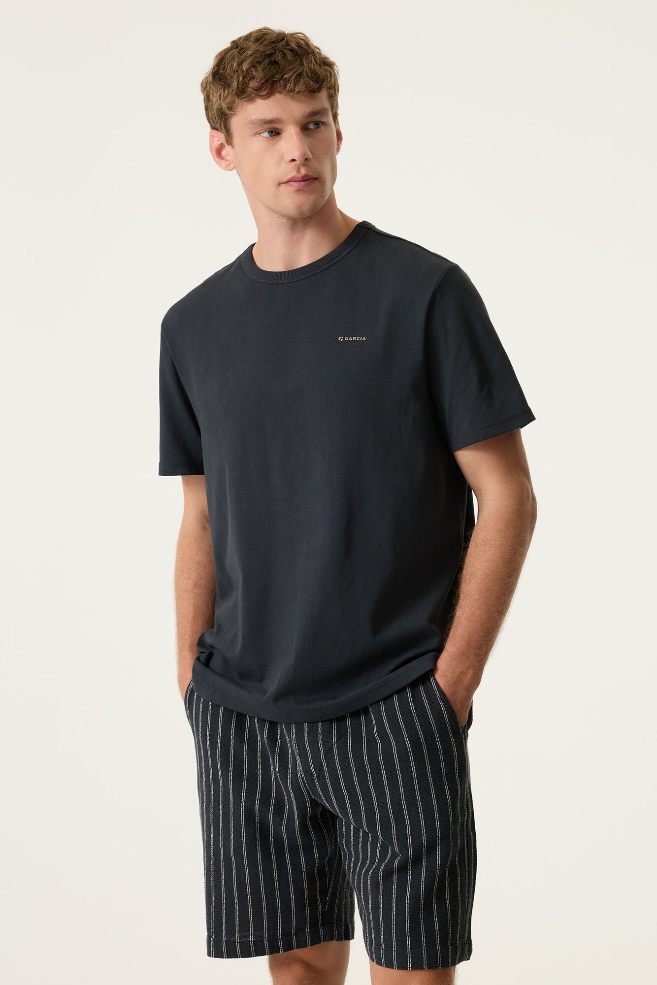Blue graphite T-shirt