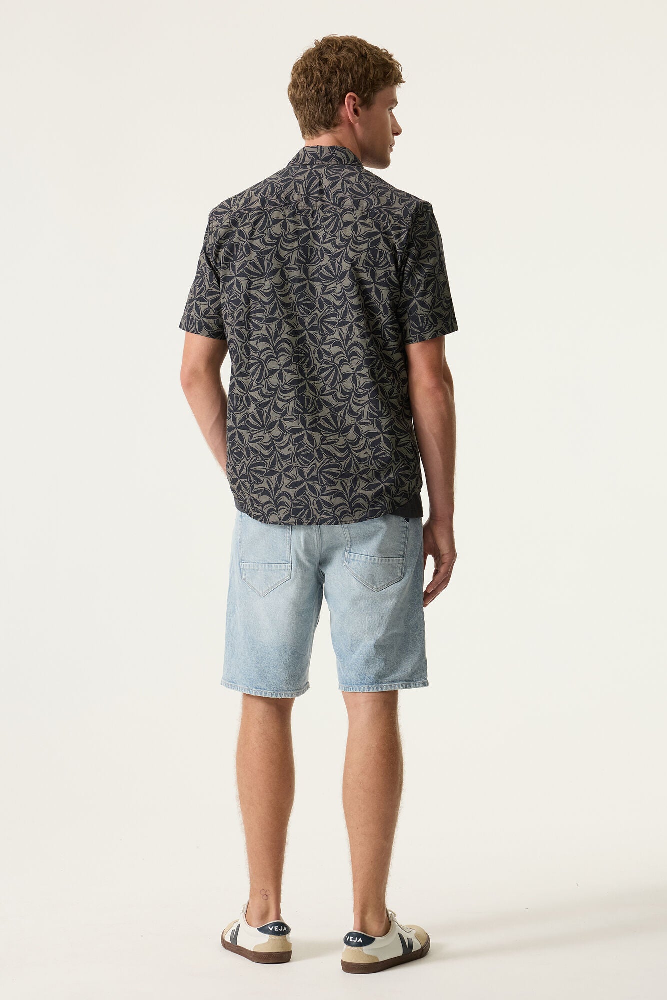 P261290 - Shirt BLUE GRAPHITE print