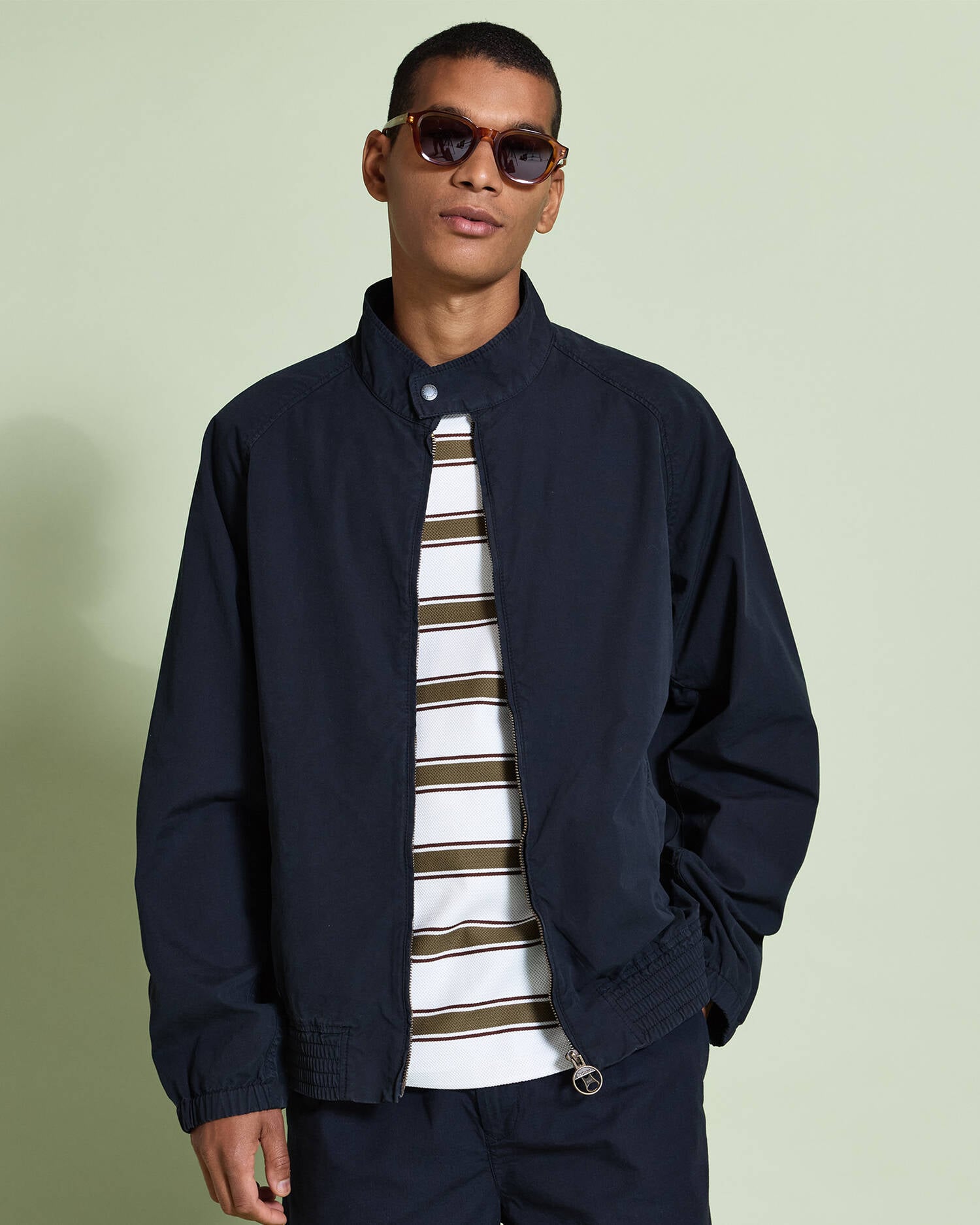 Barbour Royston Cotton Jacket DARK NAVY