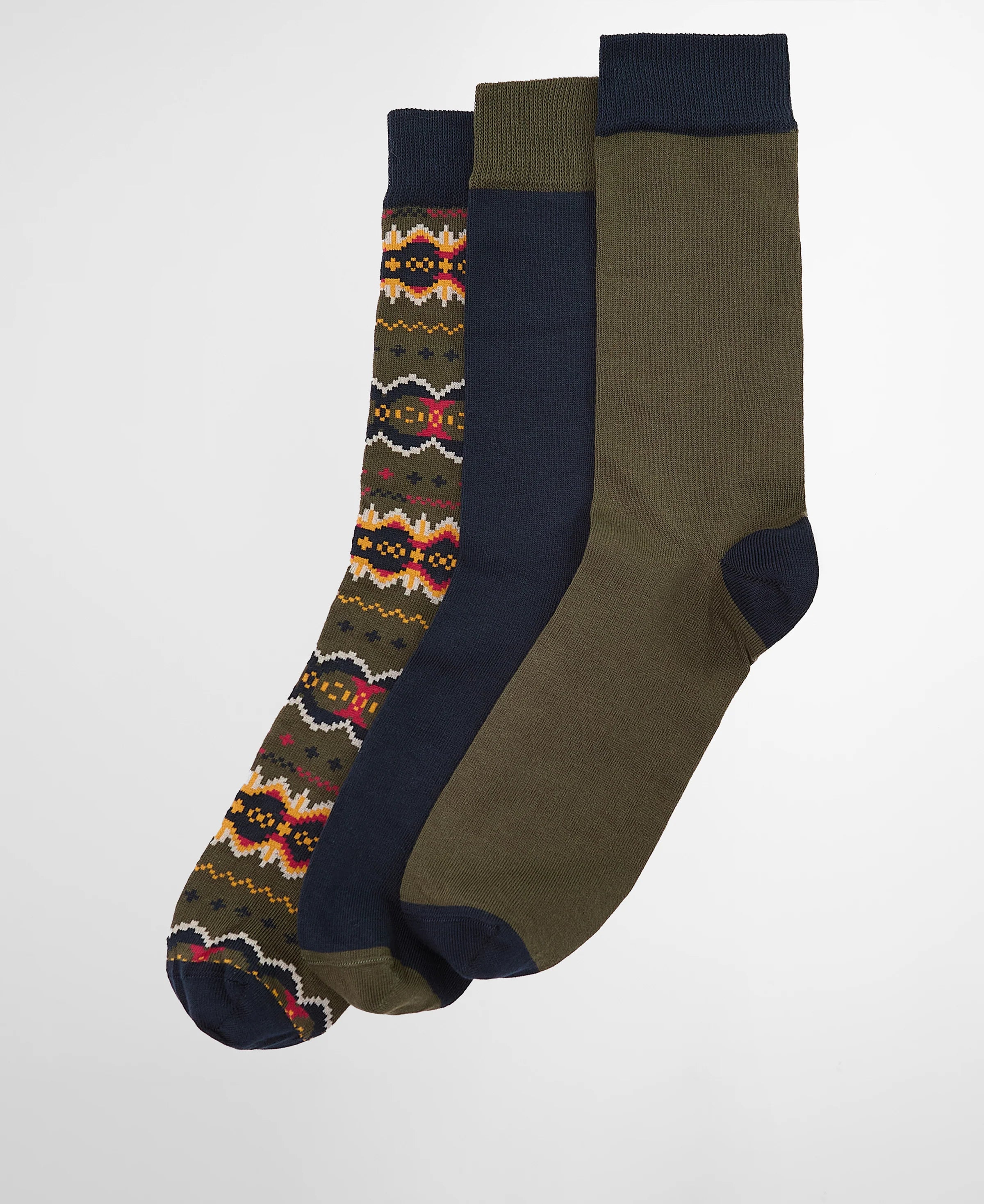 Barbour Case Fair Isle Socks