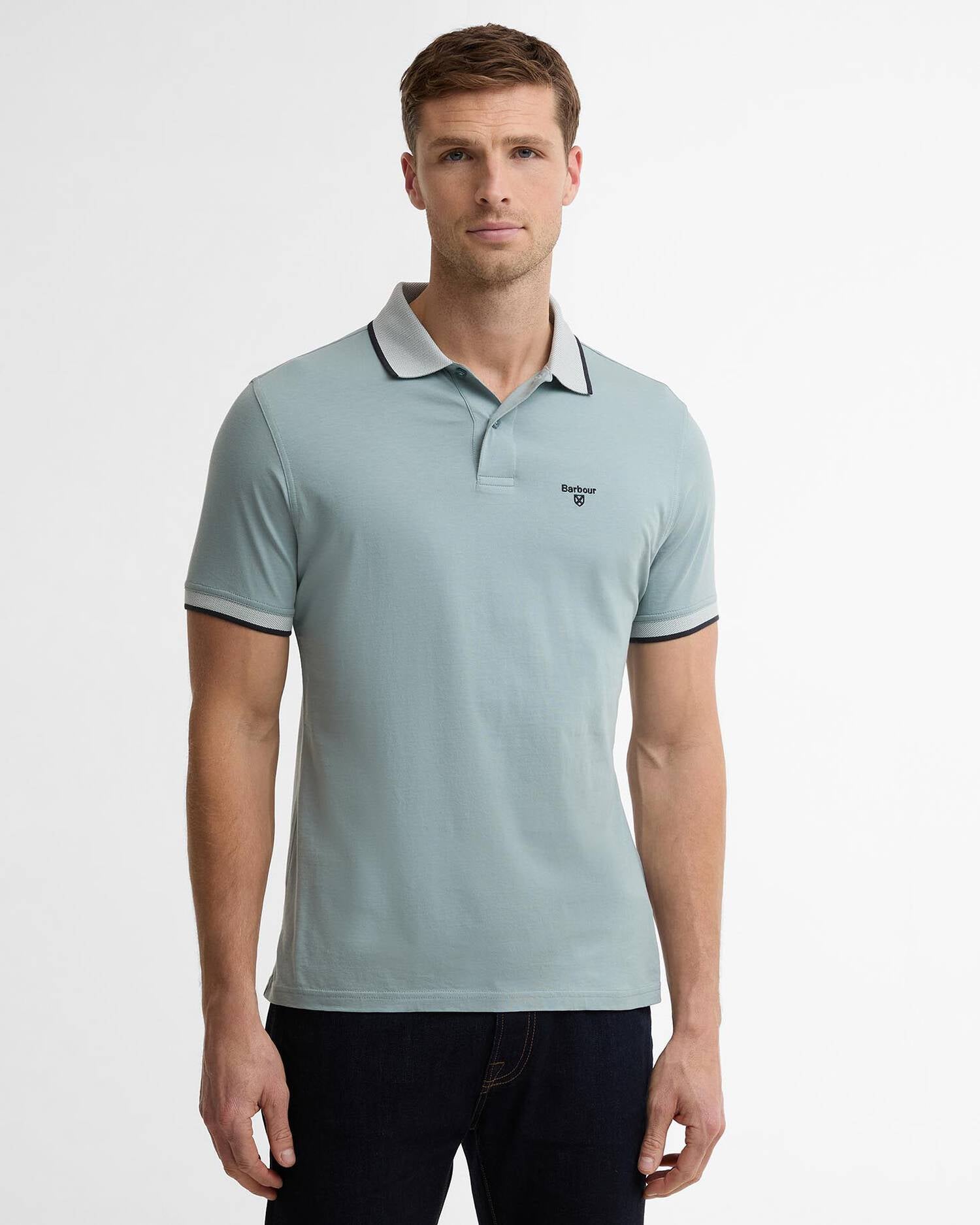 Barbour Cornsay Polo Shirt DUSTY SLATE